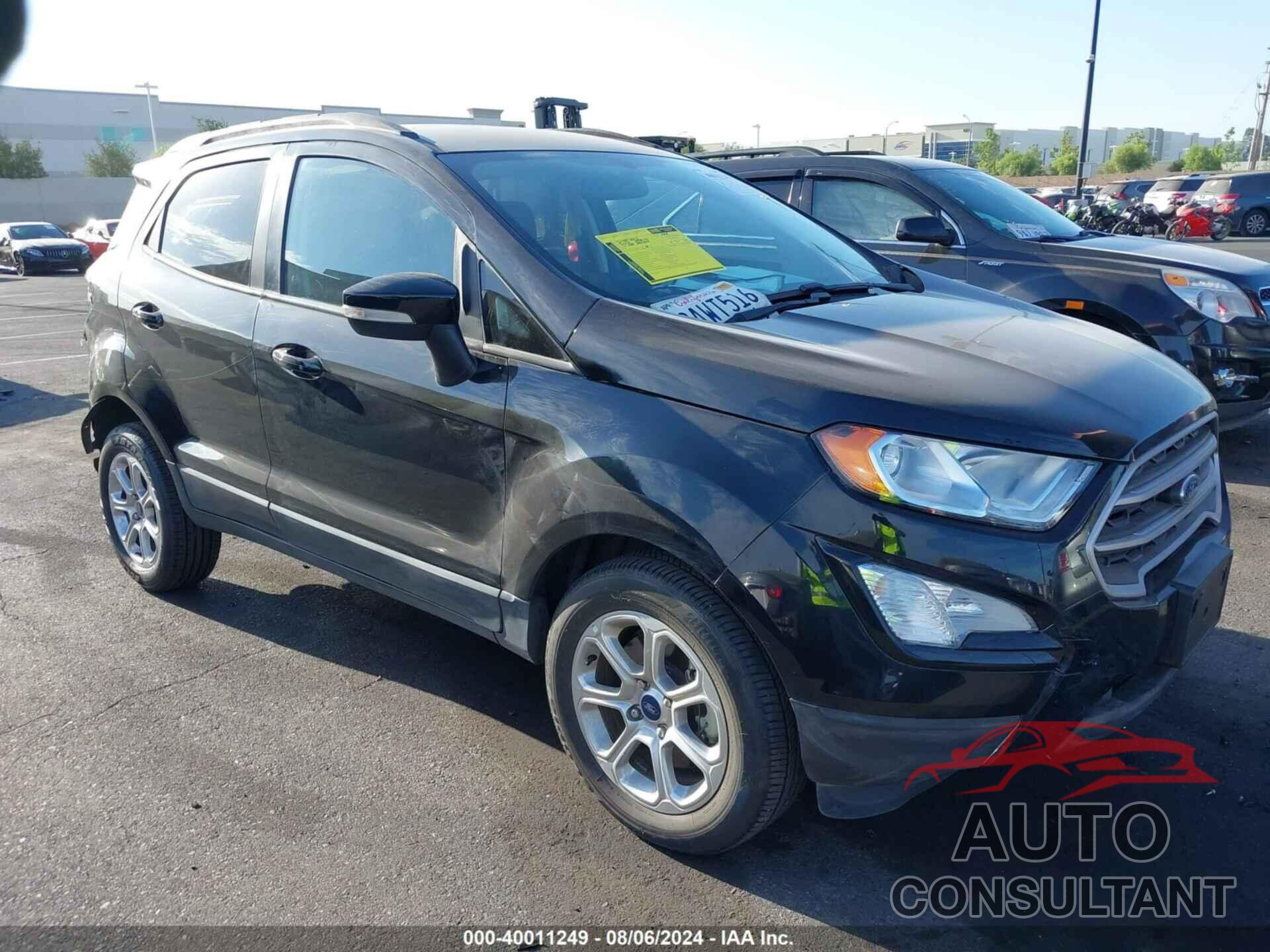 FORD ECOSPORT 2021 - MAJ3S2GE4MC454069