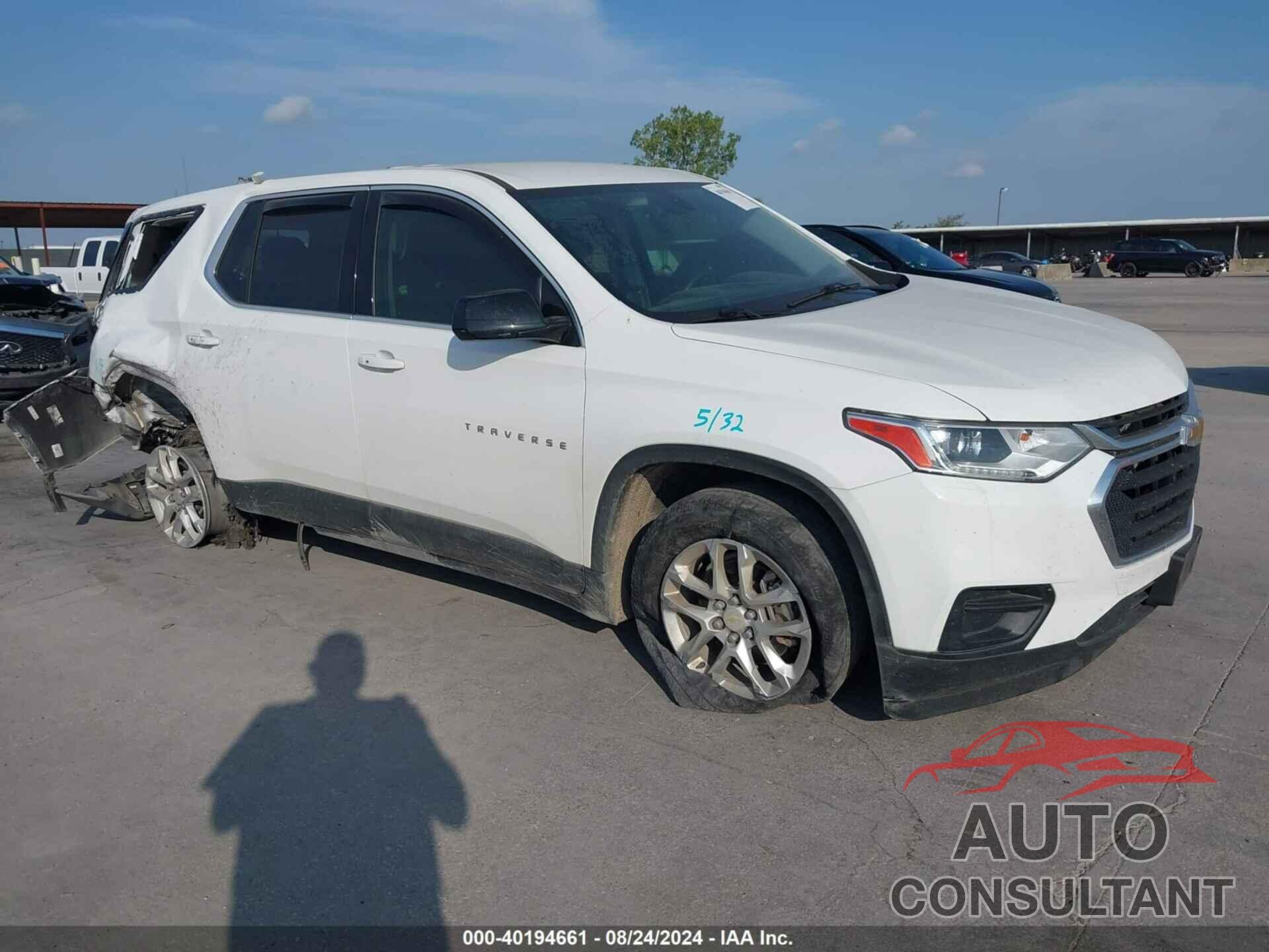 CHEVROLET TRAVERSE 2020 - 1GNERFKW8LJ151965