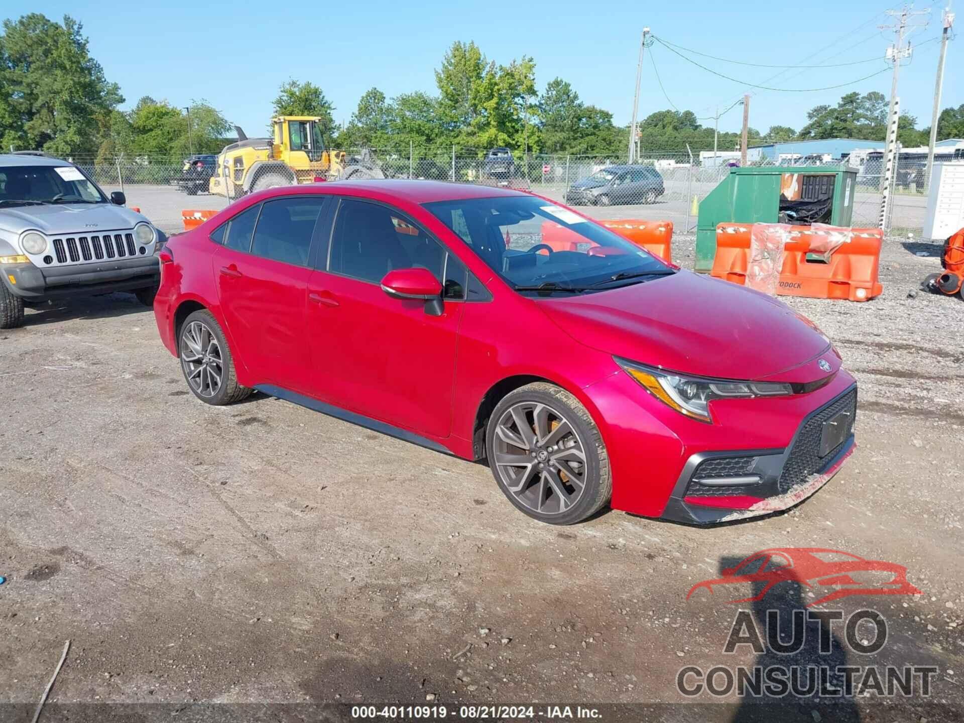 TOYOTA COROLLA 2020 - JTDS4RCE6LJ014962