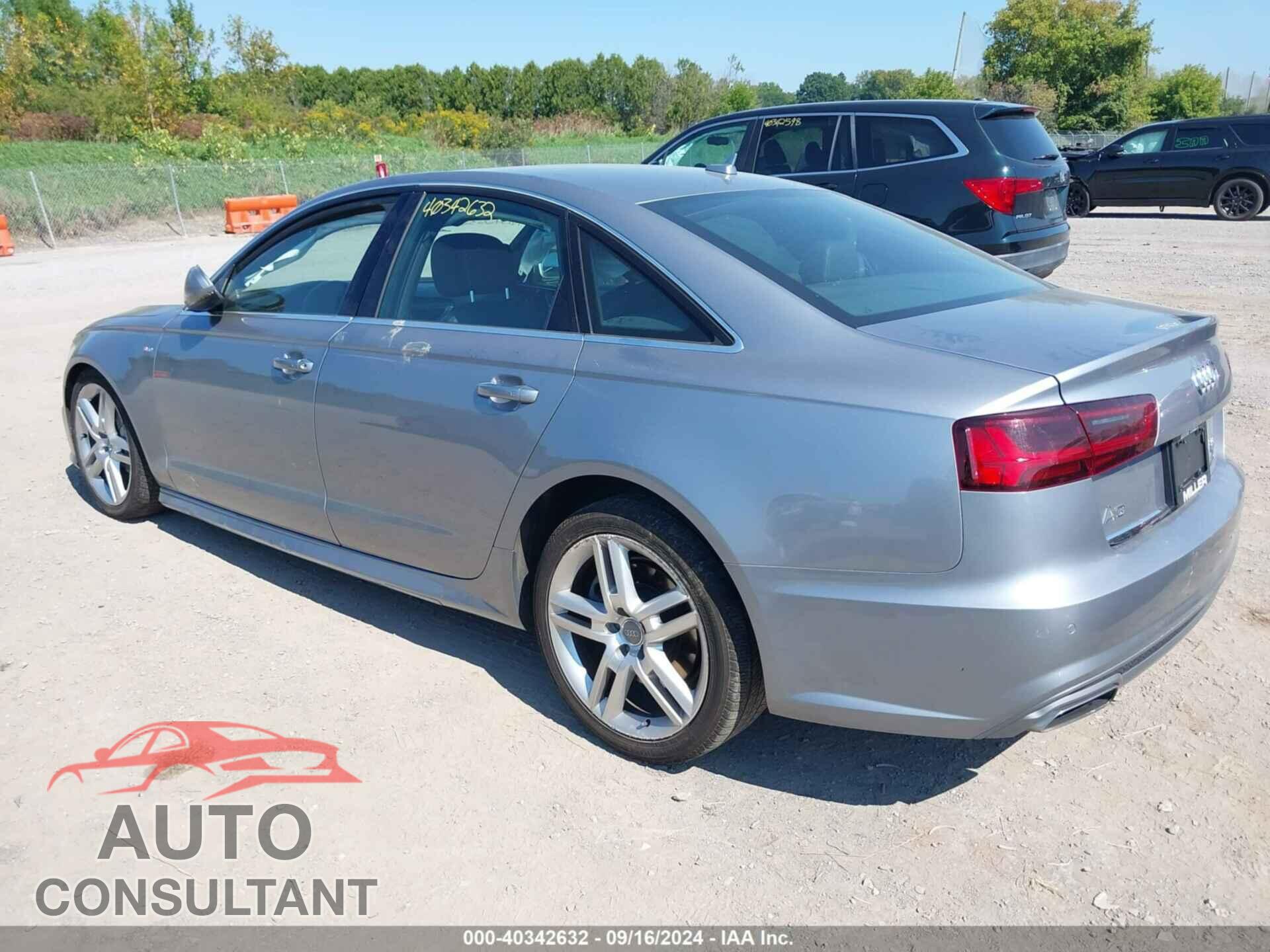 AUDI A6 2016 - WAUGFAFC4GN144164