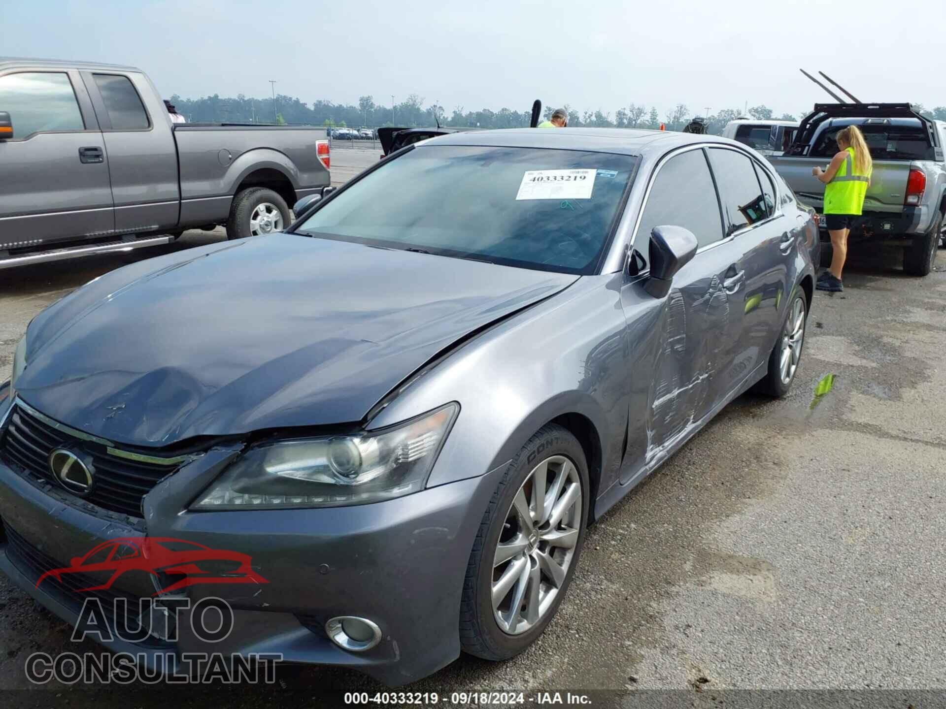 LEXUS GS 350 2013 - JTHBE1BL1D5021454