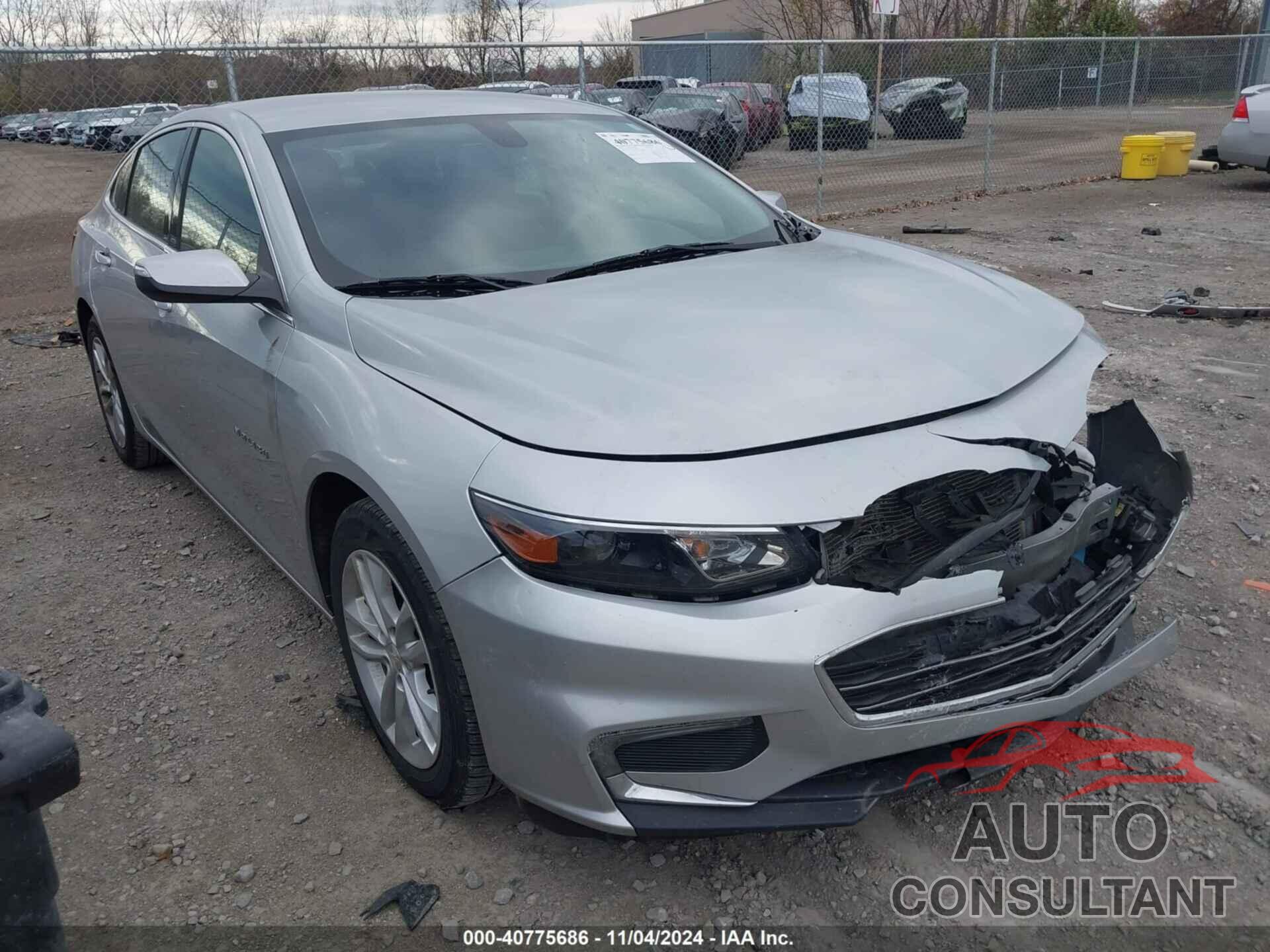 CHEVROLET MALIBU 2017 - 1G1ZE5ST6HF149530