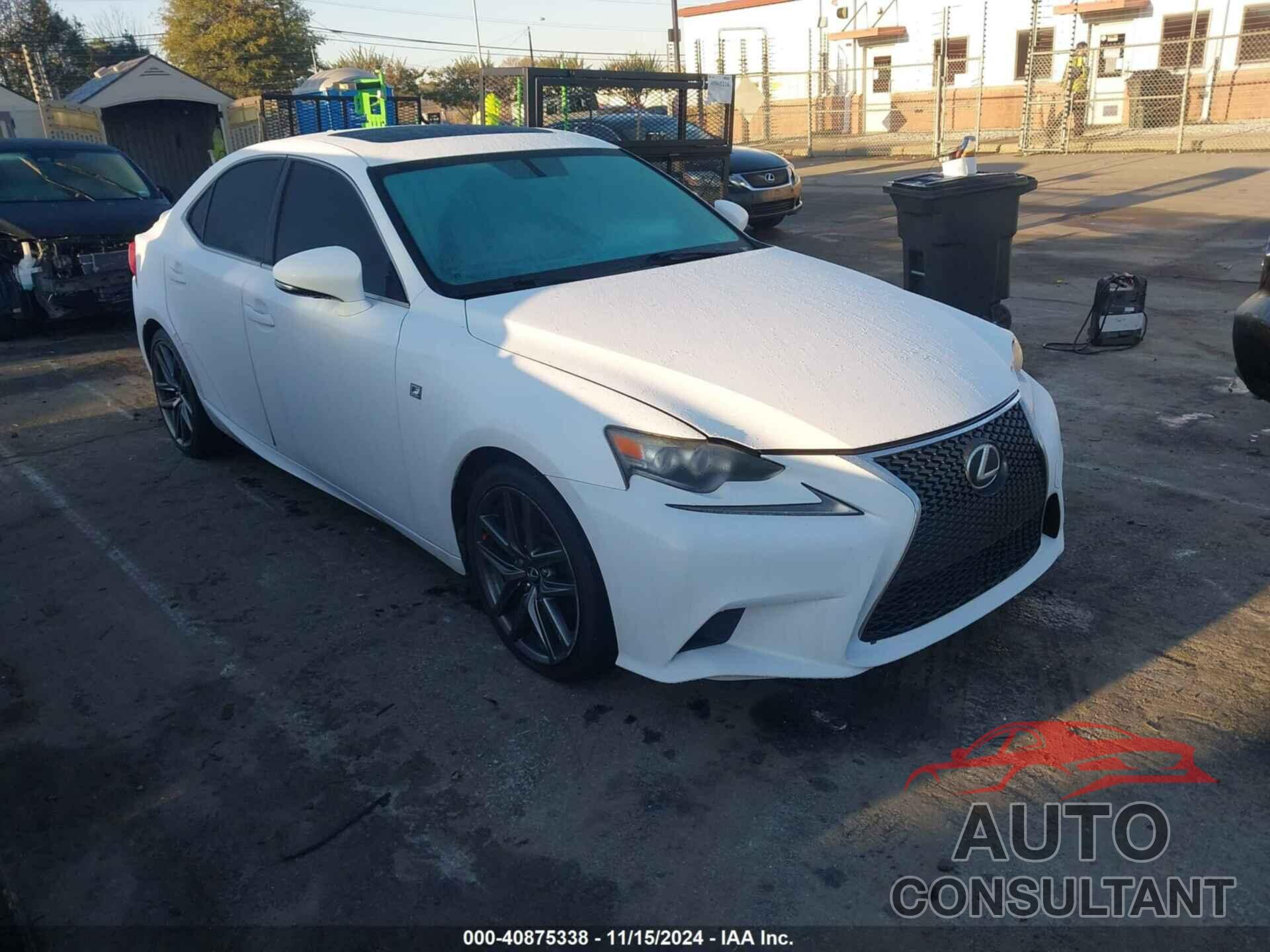 LEXUS IS 250 2014 - JTHBF1D29E5015842