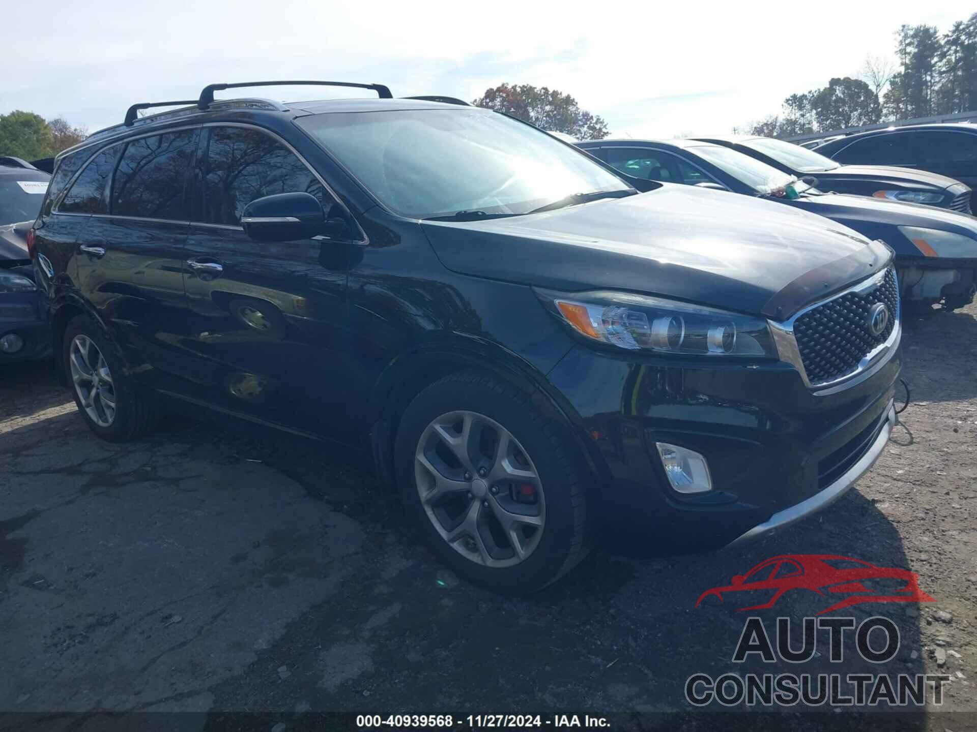 KIA SORENTO 2016 - 5XYPK4A53GG100771