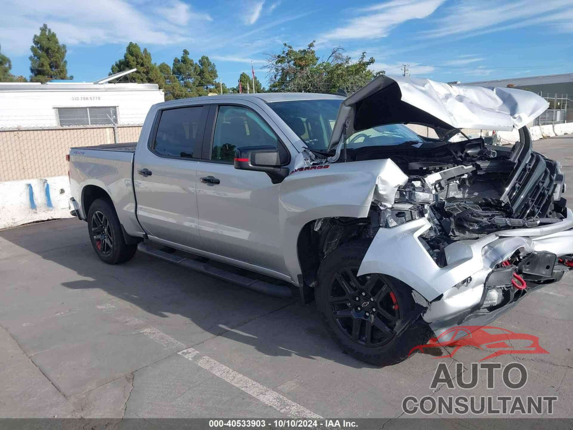 CHEVROLET SILVERADO 1500 2022 - 1GCUDEED9NZ553571