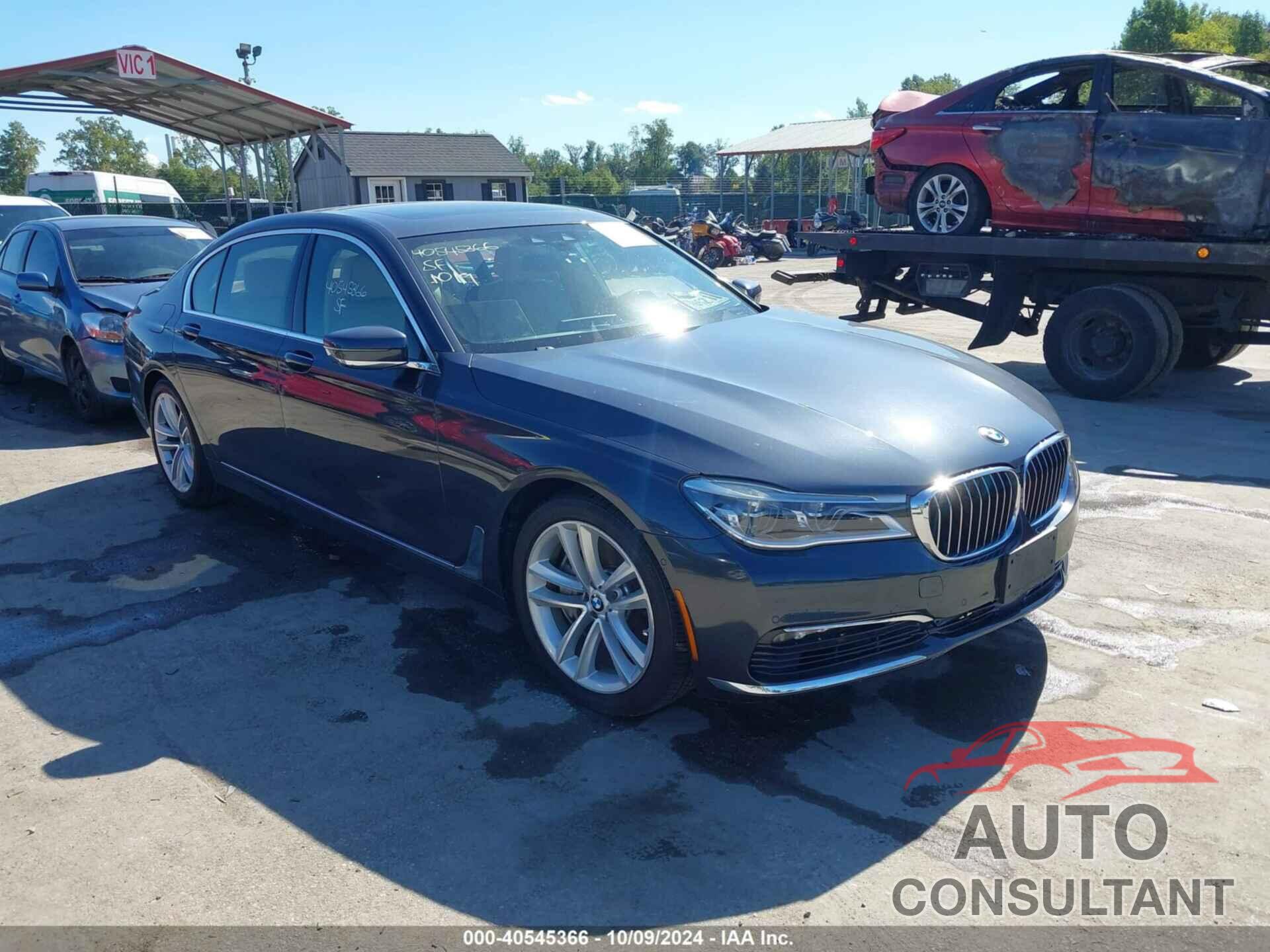 BMW 750I 2016 - WBA7F0C52GGL99660