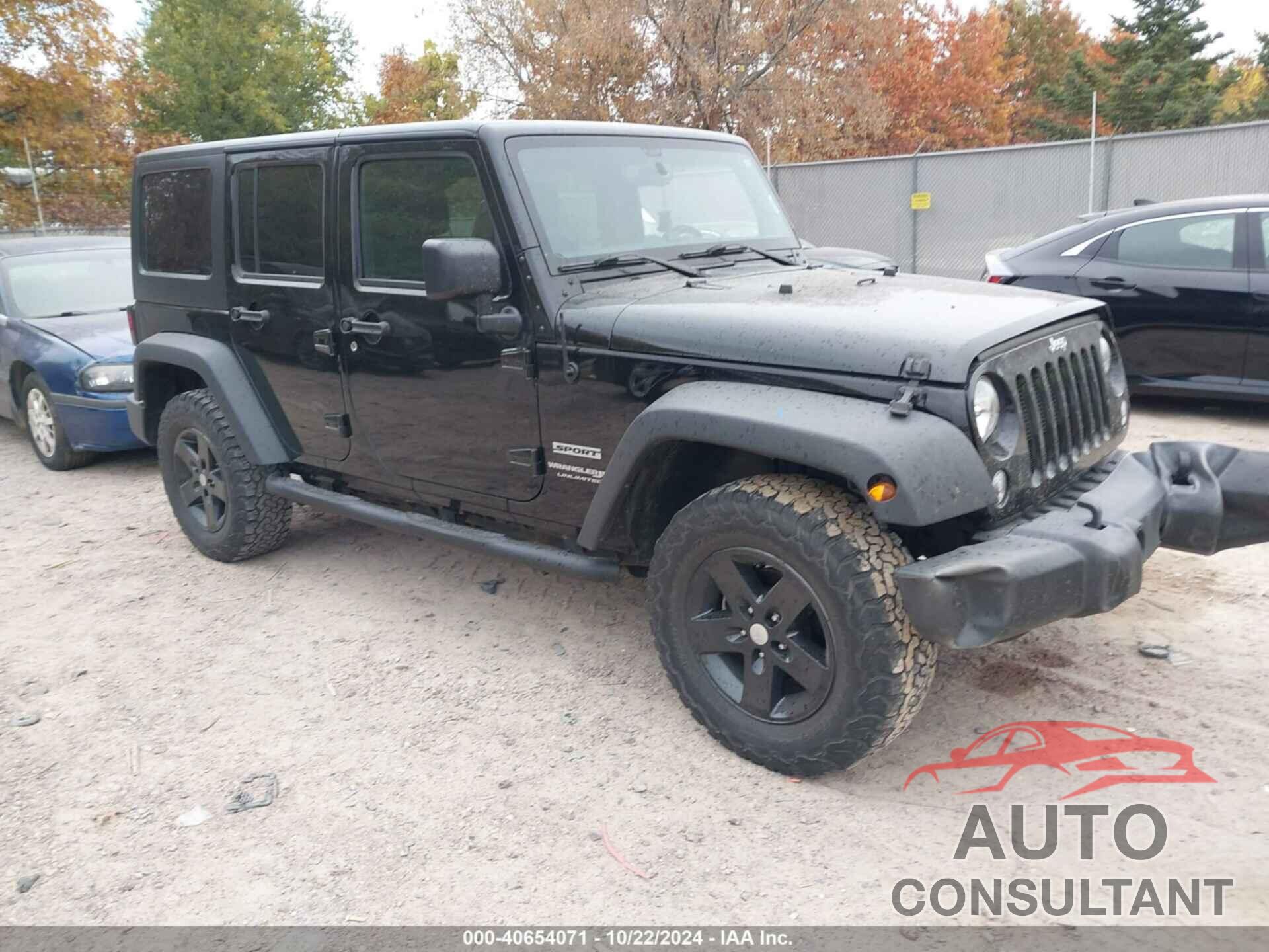 JEEP WRANGLER JK UNLIMITED 2018 - 1C4BJWDG0JL882903