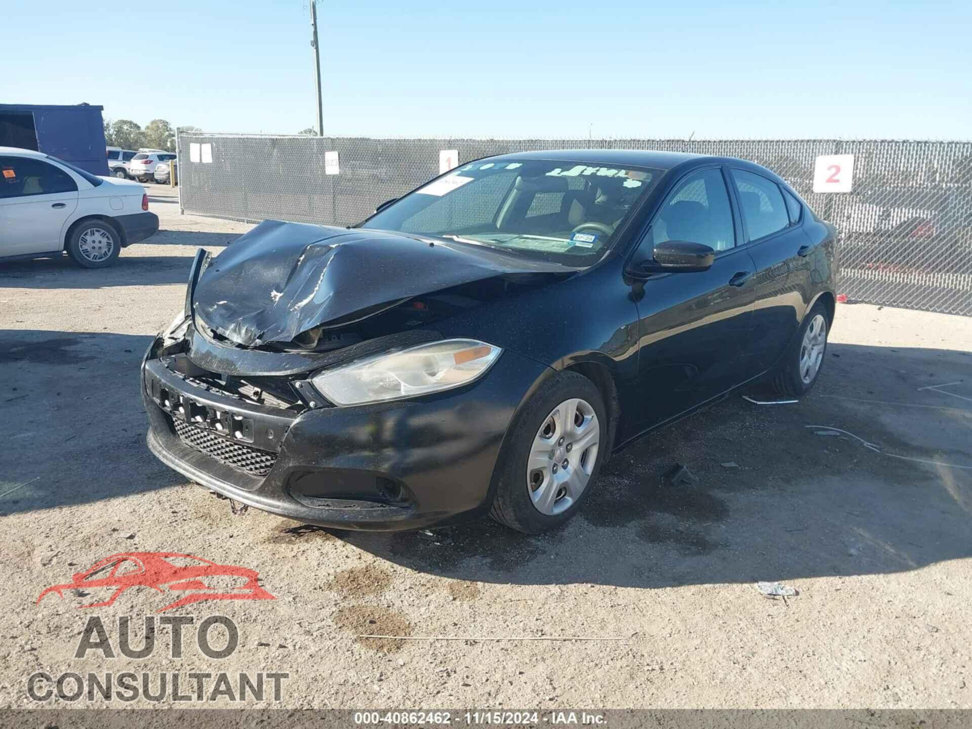 DODGE DART 2016 - 1C3CDFAA8GD508574