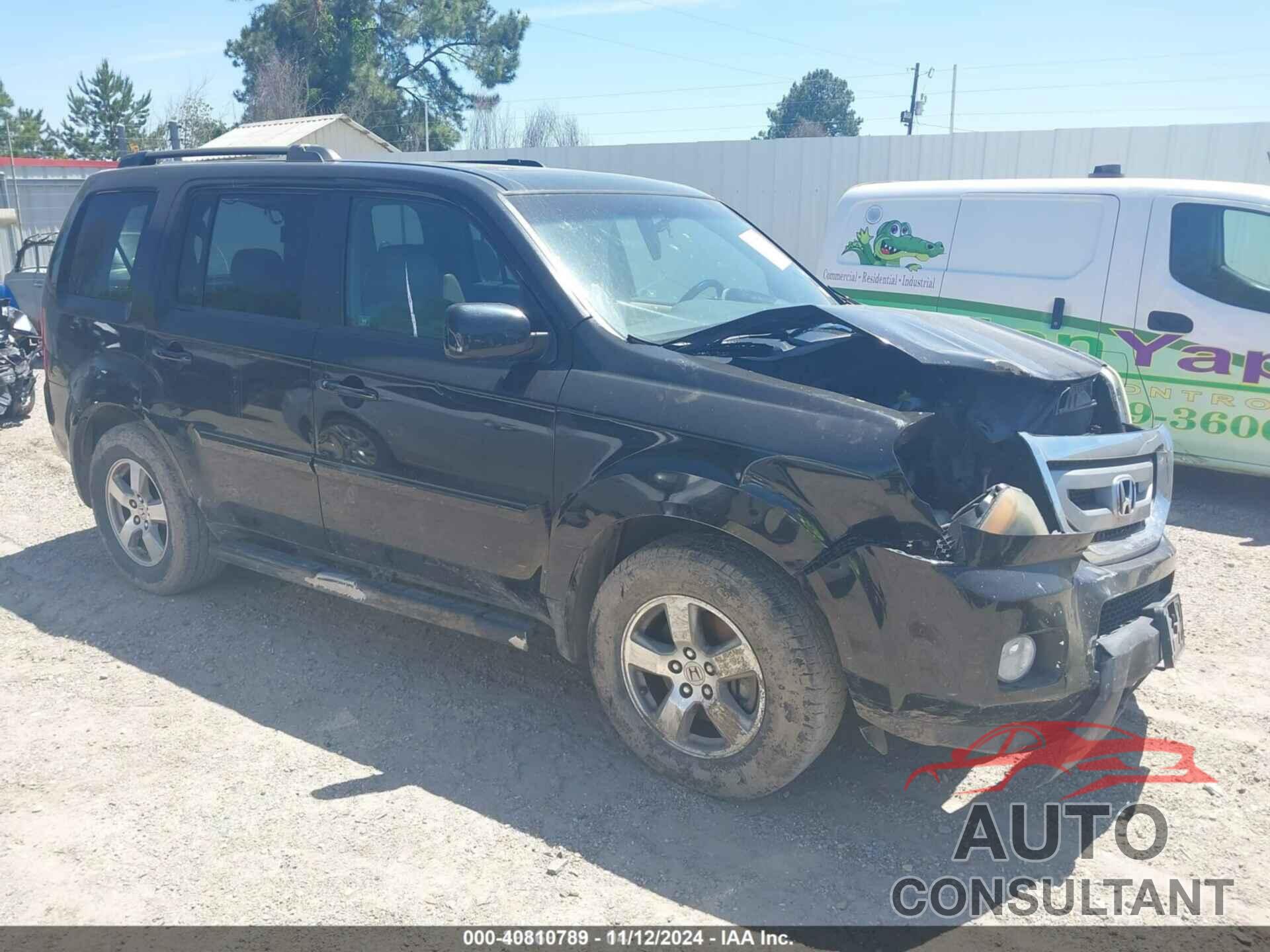 HONDA PILOT 2009 - 5FNYF38509B025806
