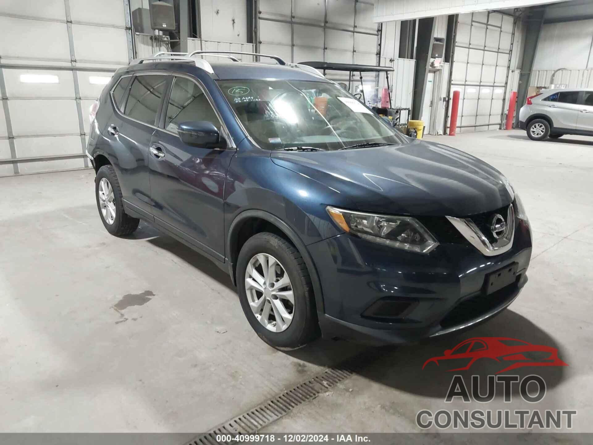 NISSAN ROGUE 2016 - KNMAT2MVXGP642479