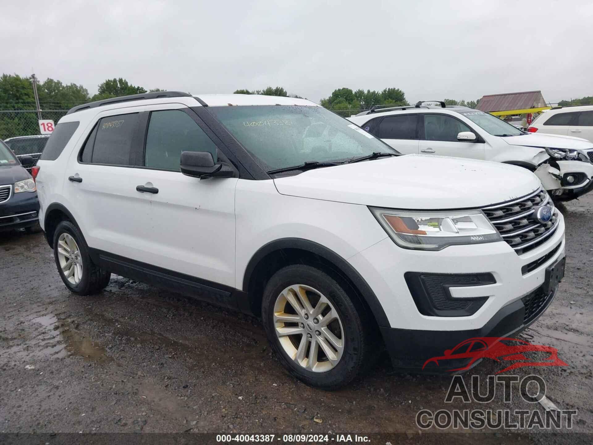 FORD EXPLORER 2017 - 1FM5K7BH2HGA53843