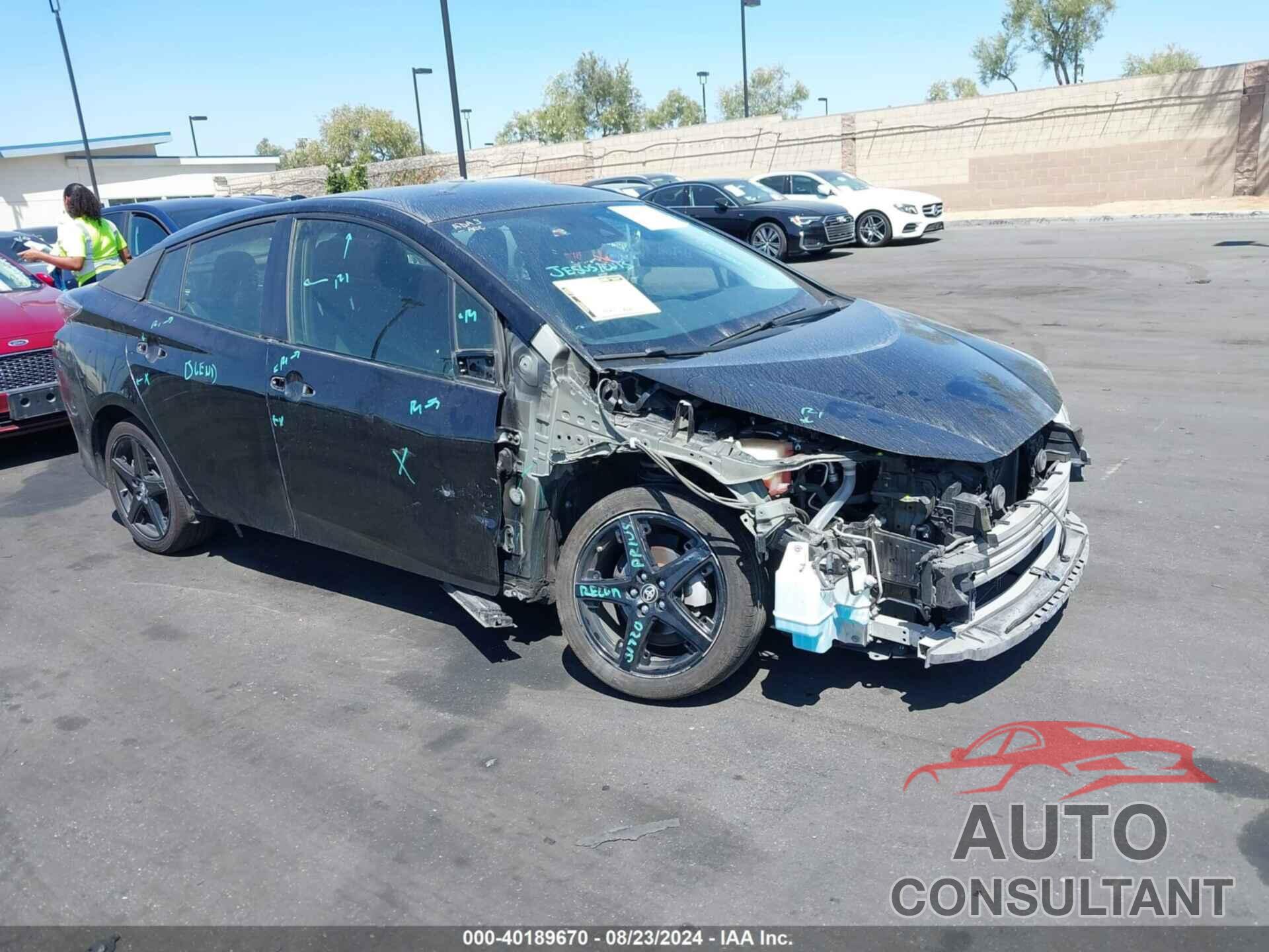 TOYOTA PRIUS 2017 - JTDKARFU5H3048446