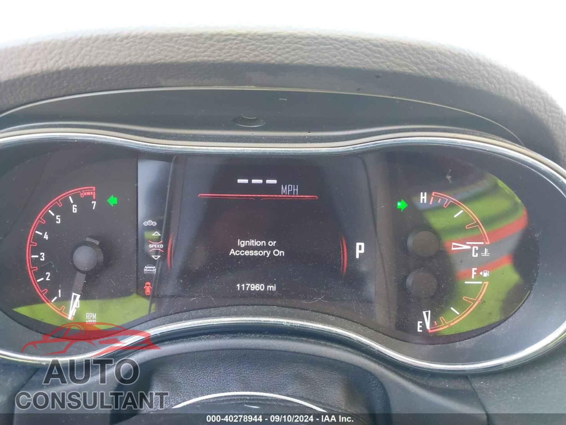 DODGE DURANGO 2017 - 1C4RDHDG7HC703042