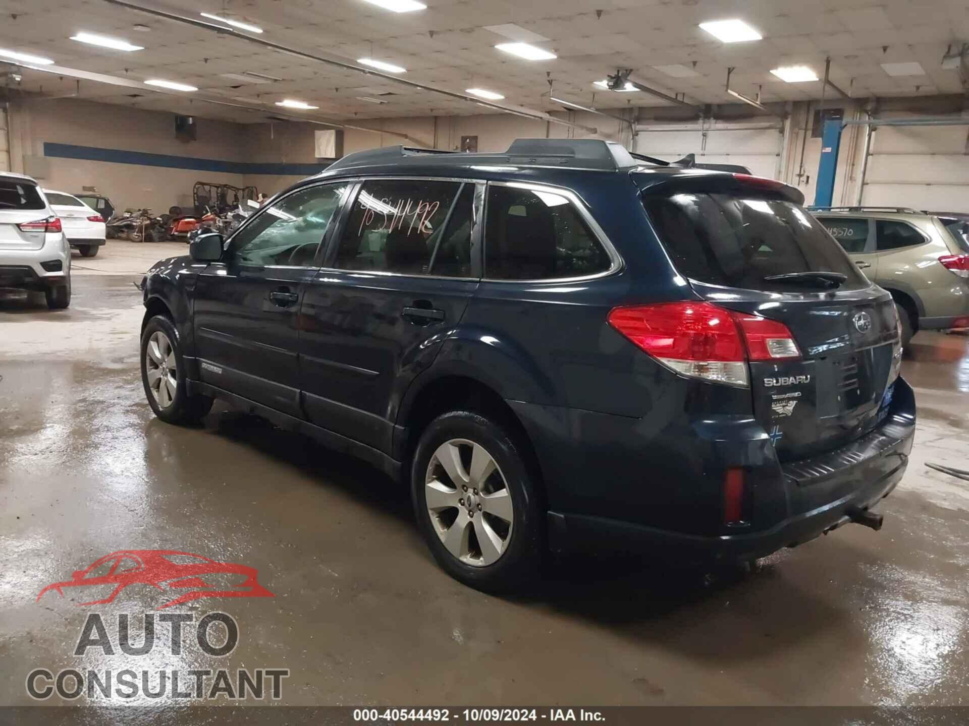 SUBARU OUTBACK 2012 - 4S4BRBKC4C3250101