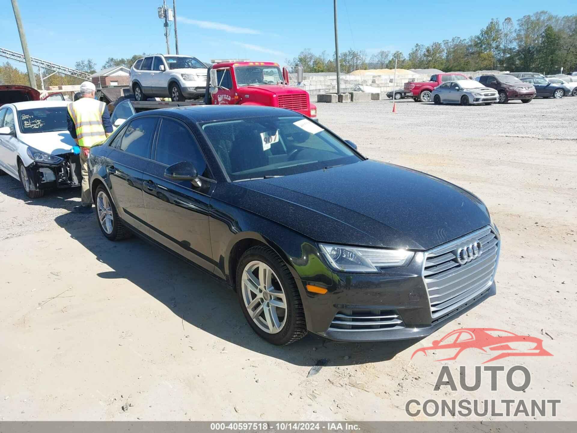 AUDI A4 2017 - WAUGMAF48HN049297