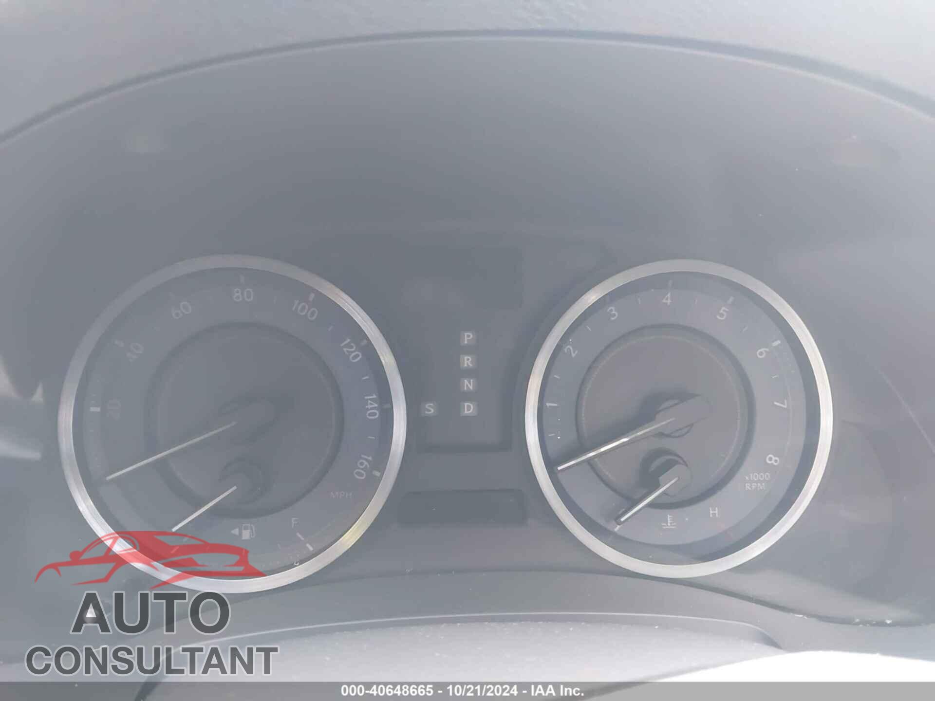 LEXUS IS 250 2011 - JTHCF5C29B2035308