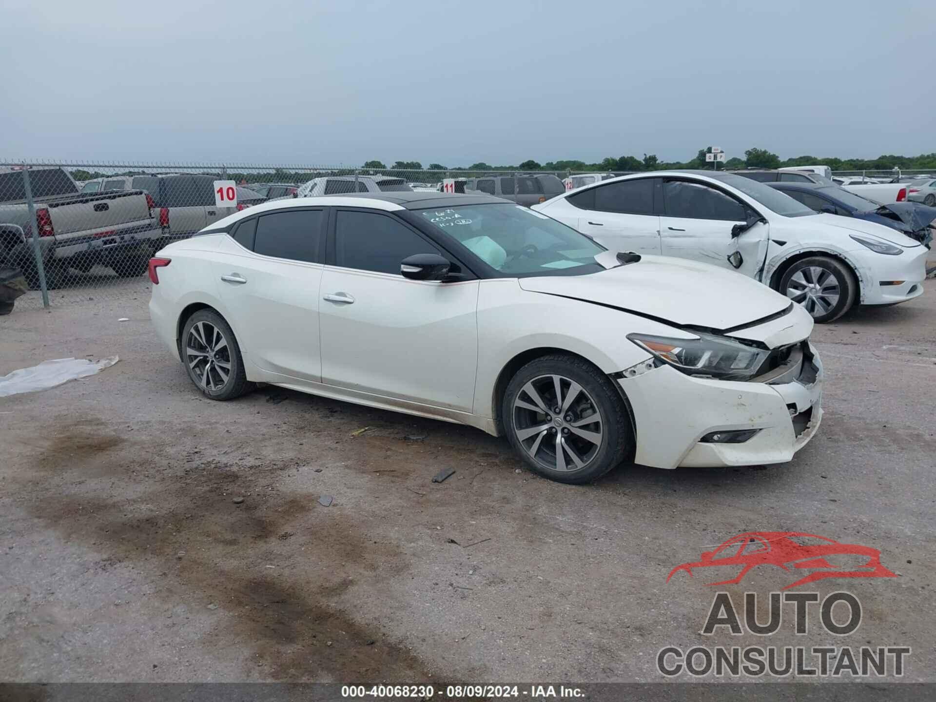 NISSAN MAXIMA 2017 - 1N4AA6AP4HC374403