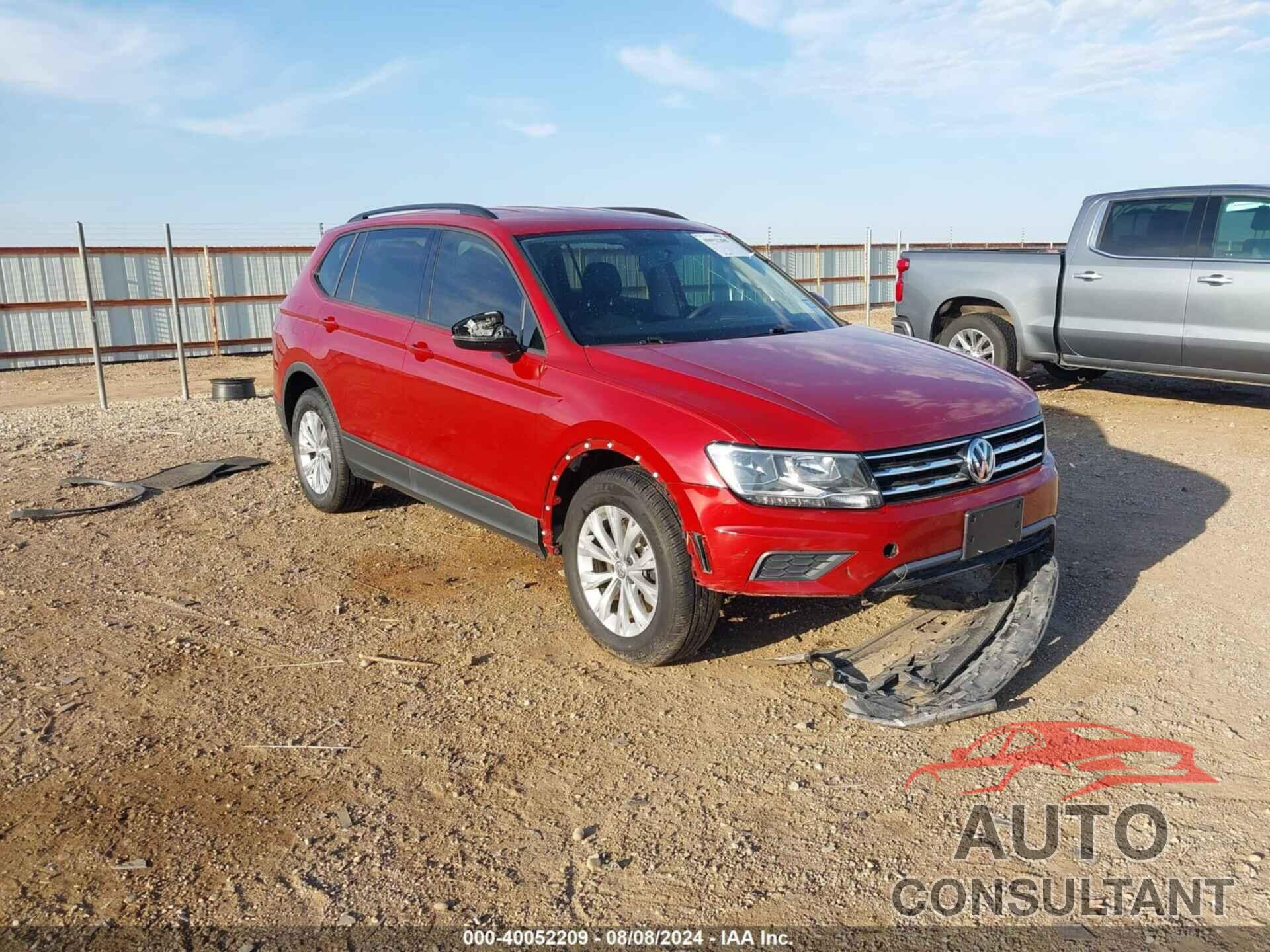 VOLKSWAGEN TIGUAN 2018 - 3VV0B7AX7JM043958