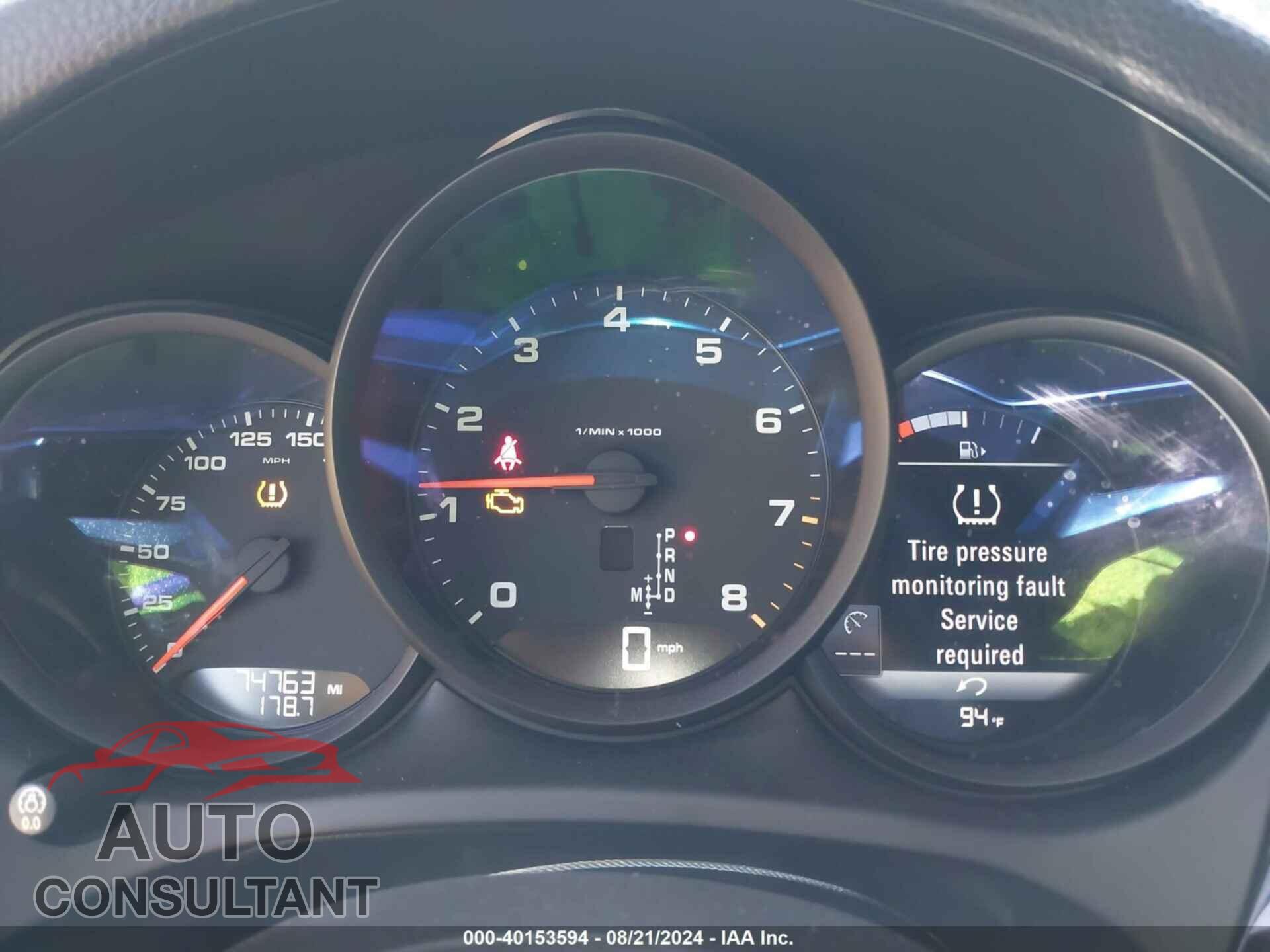 PORSCHE MACAN 2020 - WP1AA2A57LLB01481