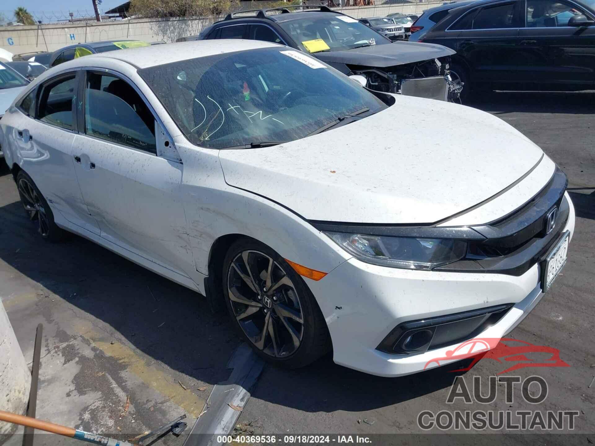 HONDA CIVIC 2021 - 2HGFC2F86MH552258
