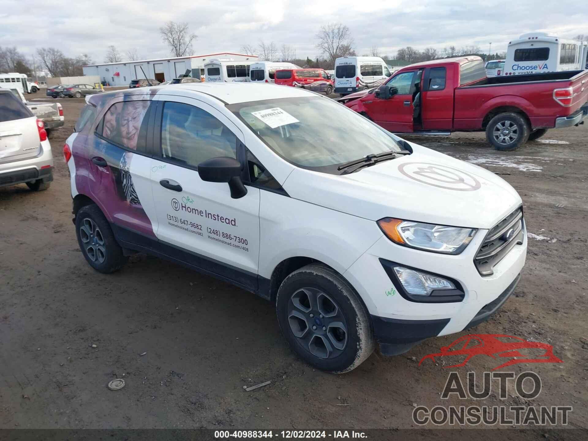 FORD ECOSPORT 2018 - MAJ6P1SL6JC214581