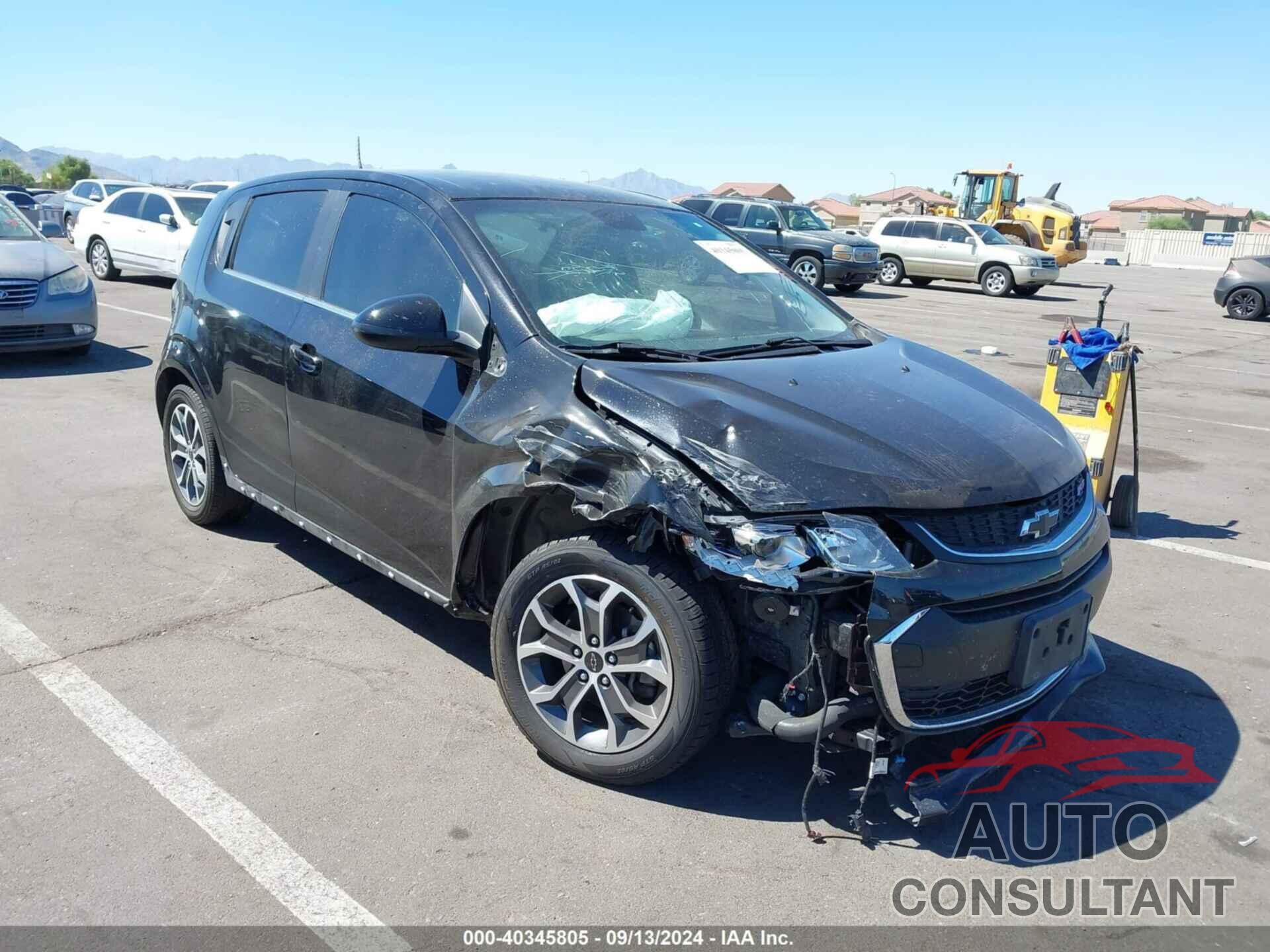 CHEVROLET SONIC 2020 - 1G1JD6SB3L4102876