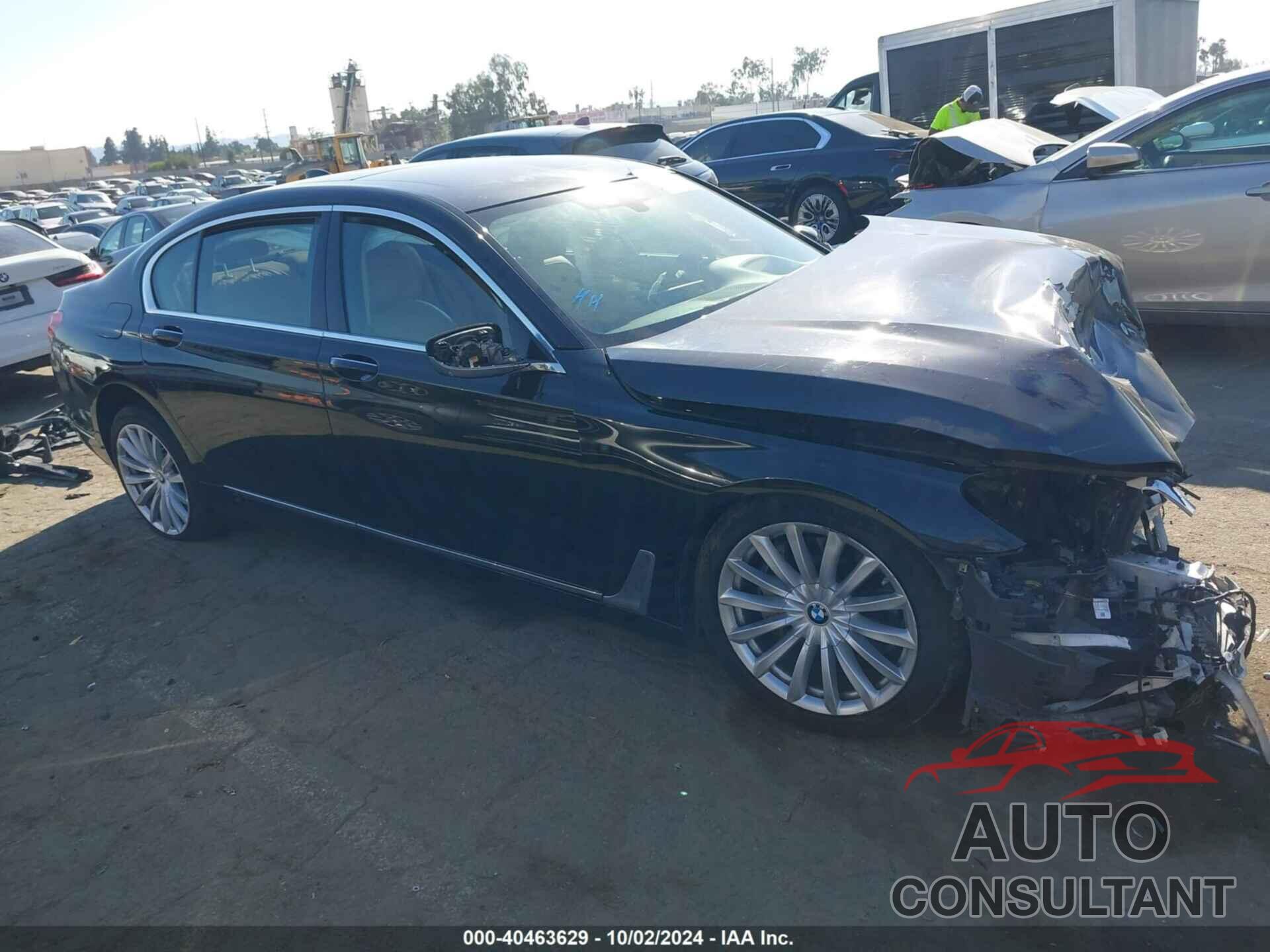 BMW 740I 2016 - WBA7E2C59GG546670