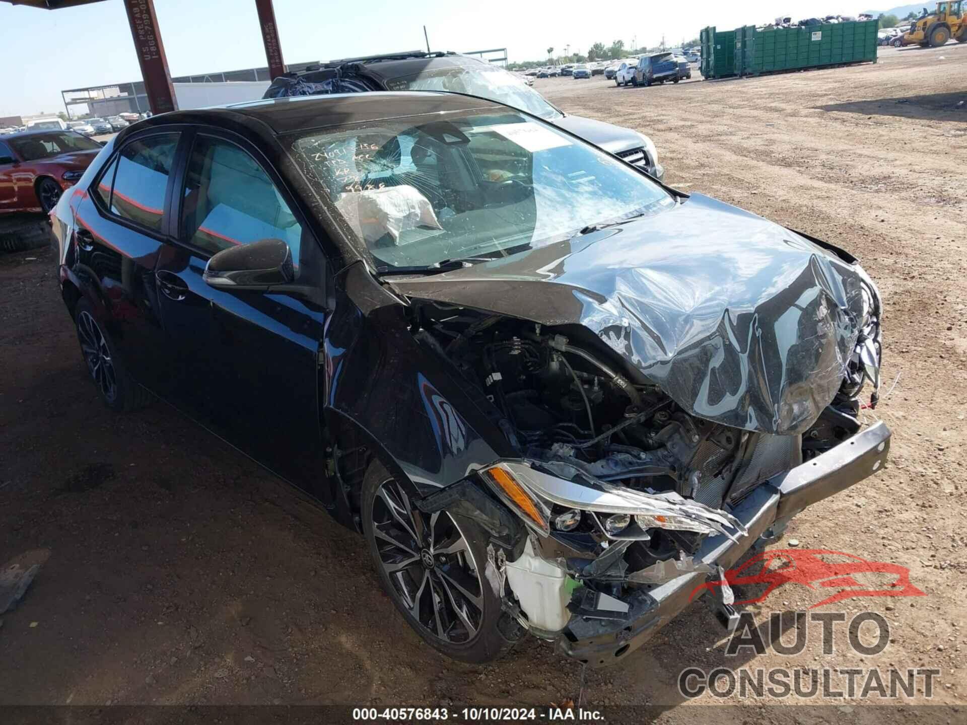 TOYOTA COROLLA 2019 - 2T1BURHE4KC219988