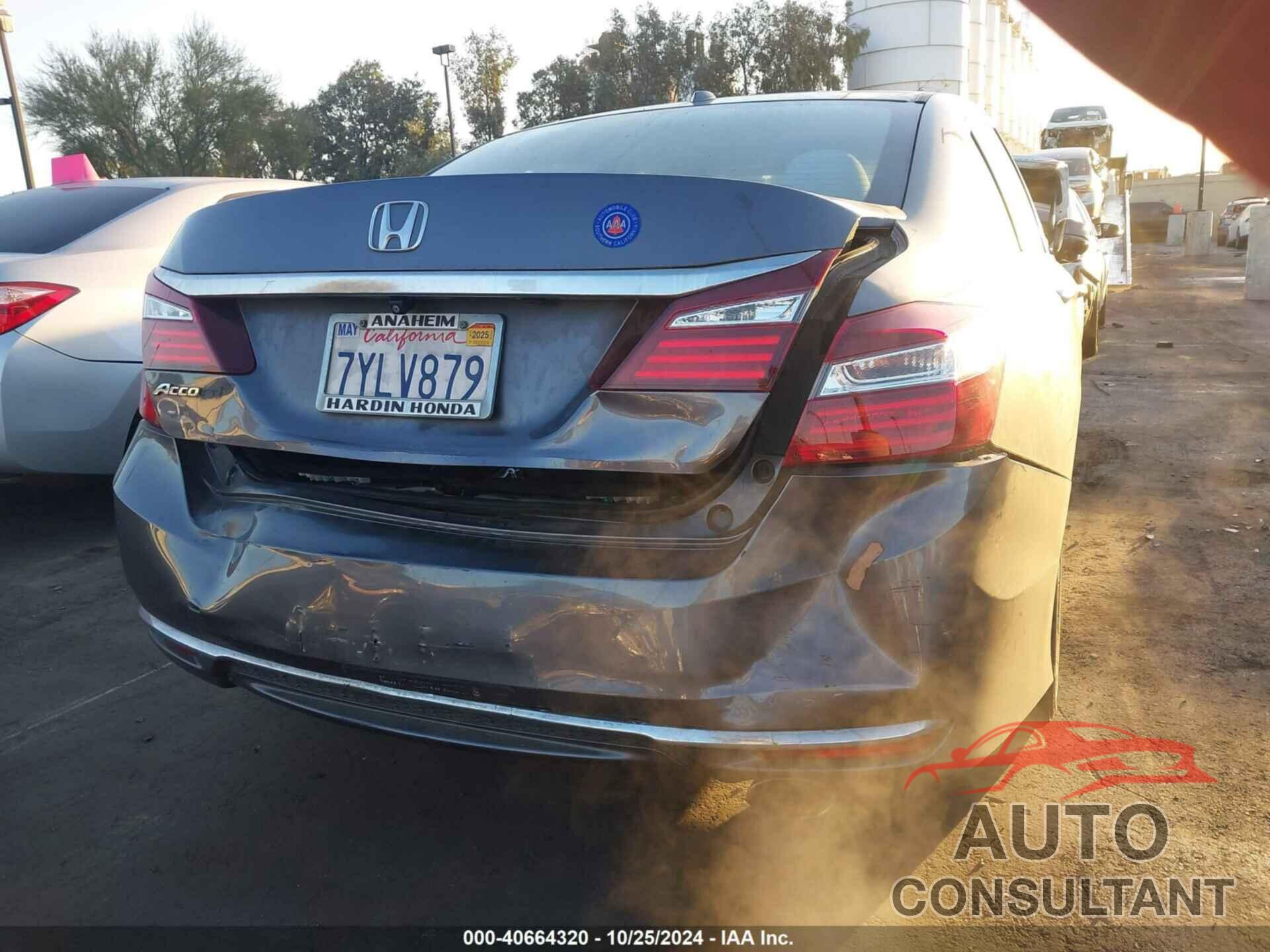 HONDA ACCORD 2017 - 1HGCR2F7XHA179111
