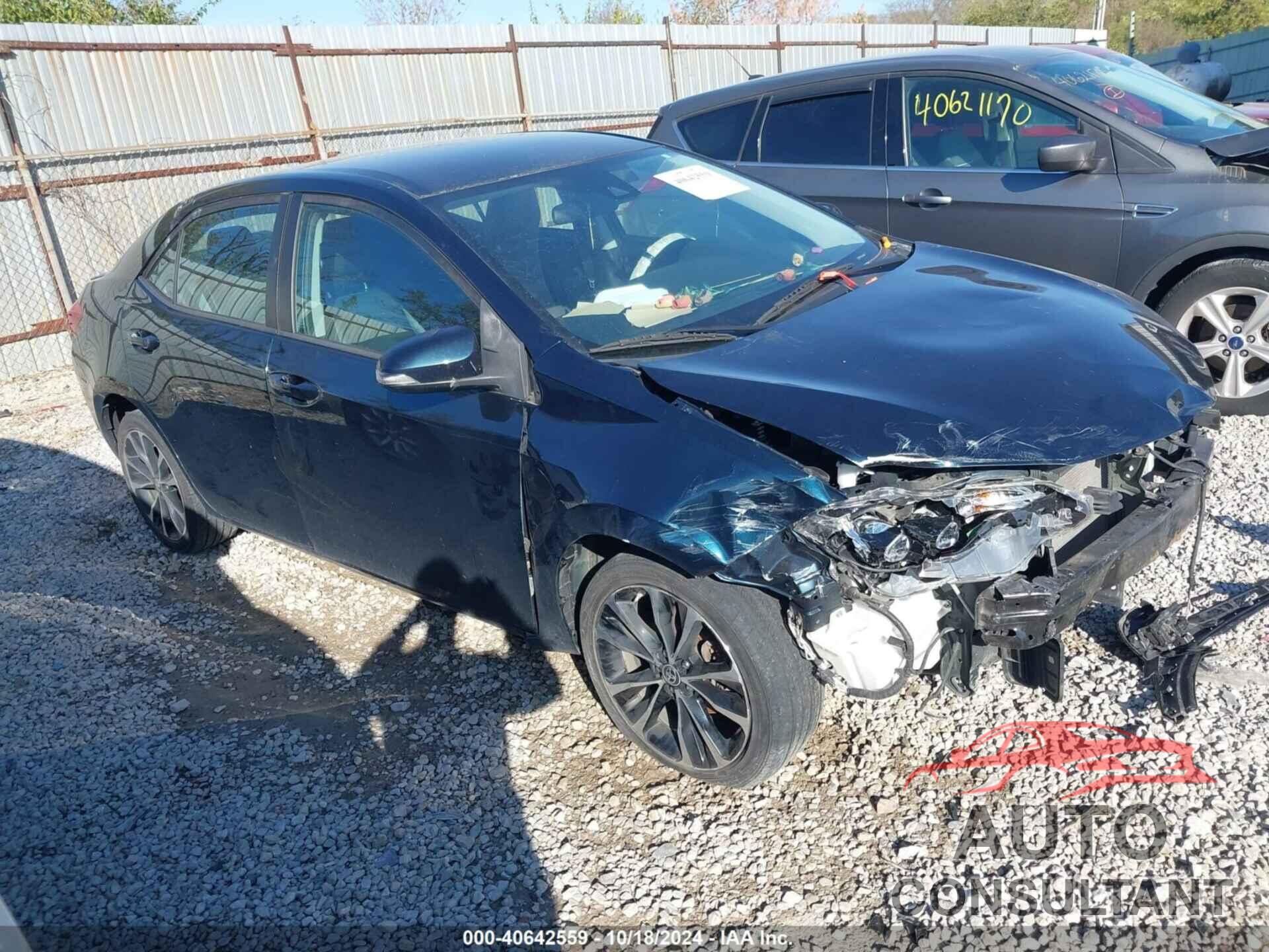 TOYOTA COROLLA 2019 - 2T1BURHE4KC217965