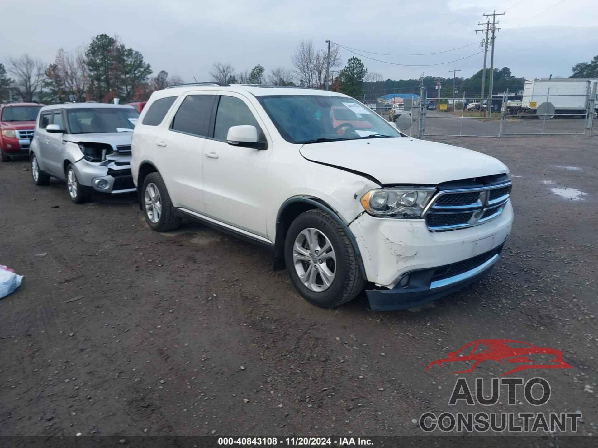 DODGE DURANGO 2011 - 1D4RE4GG9BC720629