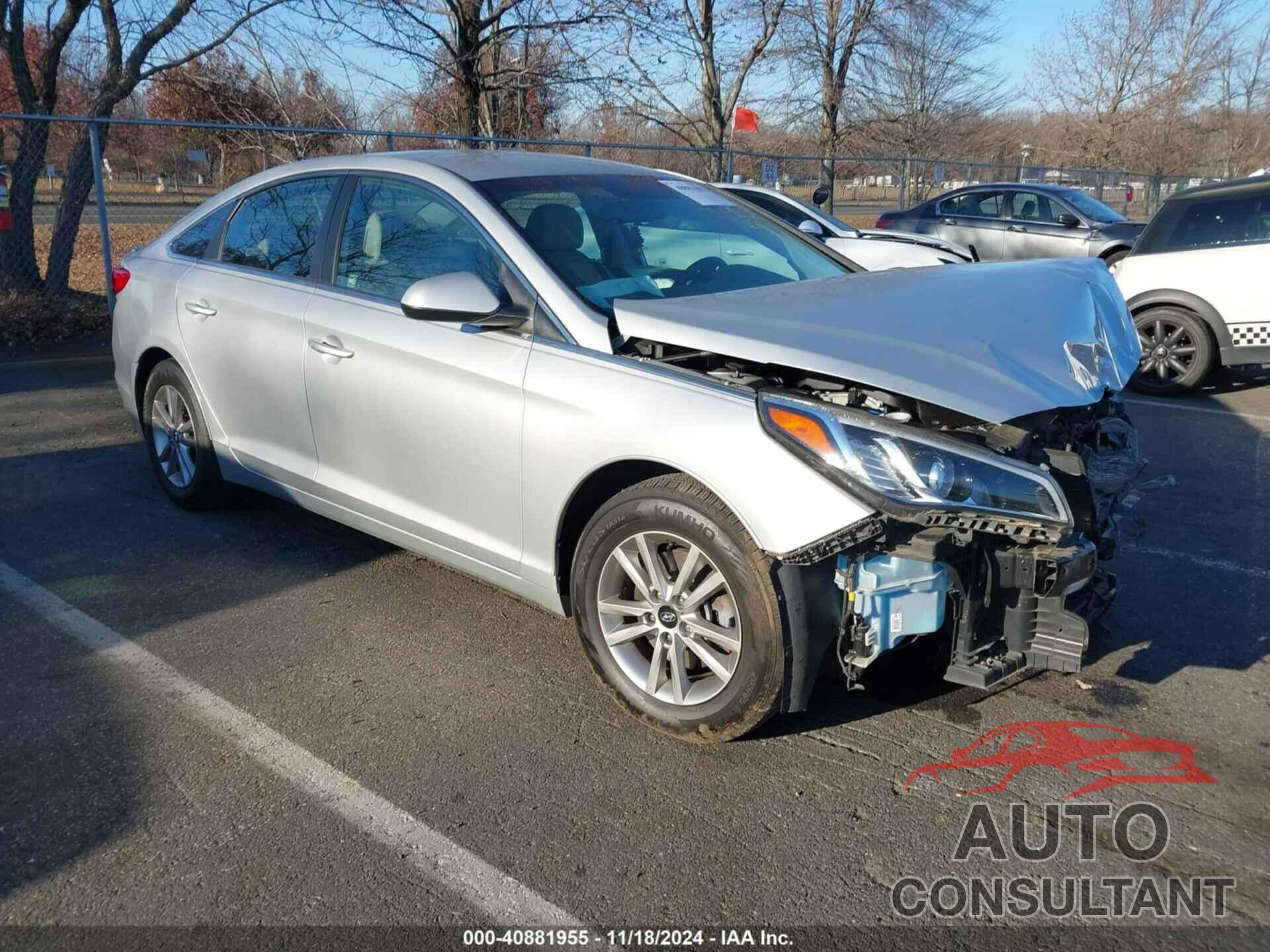 HYUNDAI SONATA 2016 - 5NPE24AF5GH435815