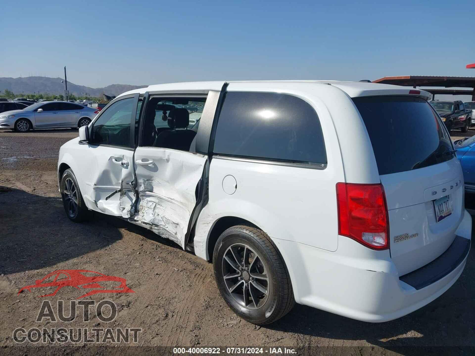 DODGE GRAND CARAVAN 2017 - 2C4RDGBGXHR769525