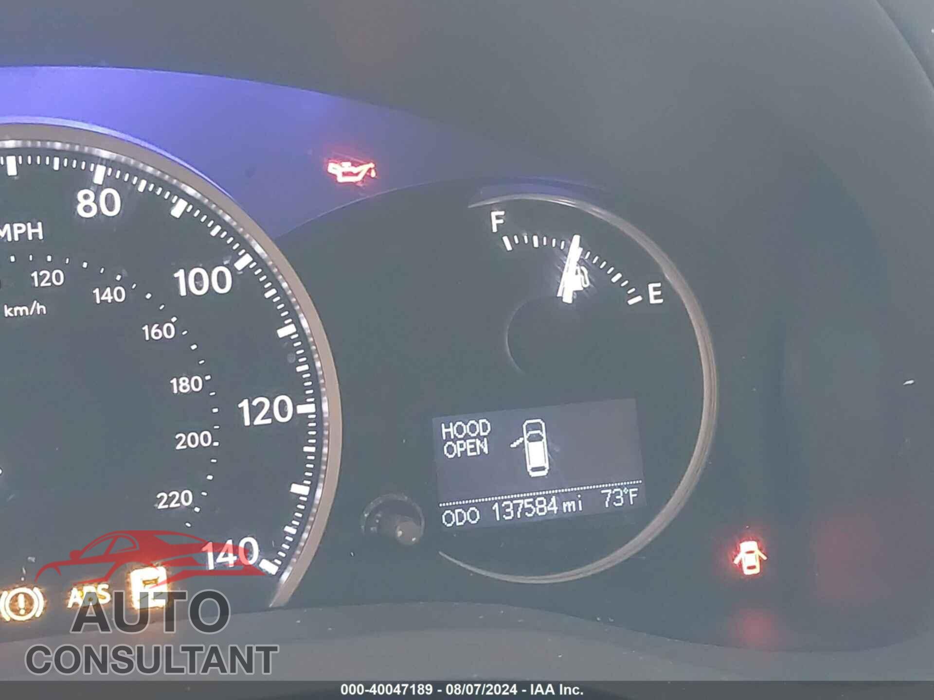 LEXUS CT 200H 2012 - JTHKD5BH0C2059277