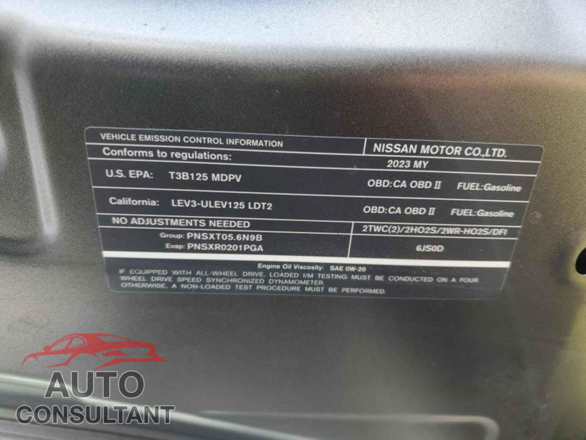 NISSAN ARMADA 2023 - JN8AY2DB3P9831314