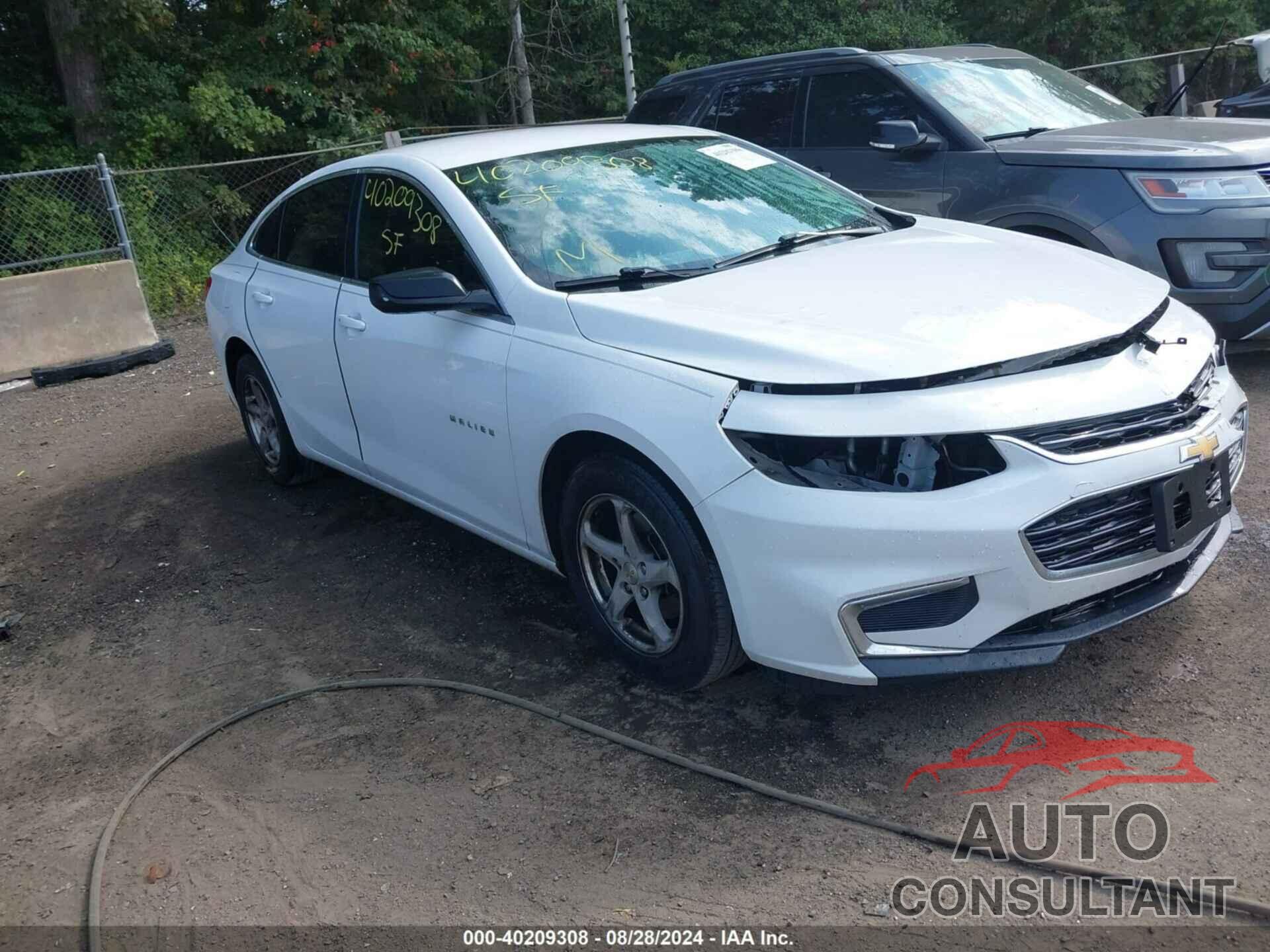 CHEVROLET MALIBU 2018 - 1G1ZB5ST6JF221261