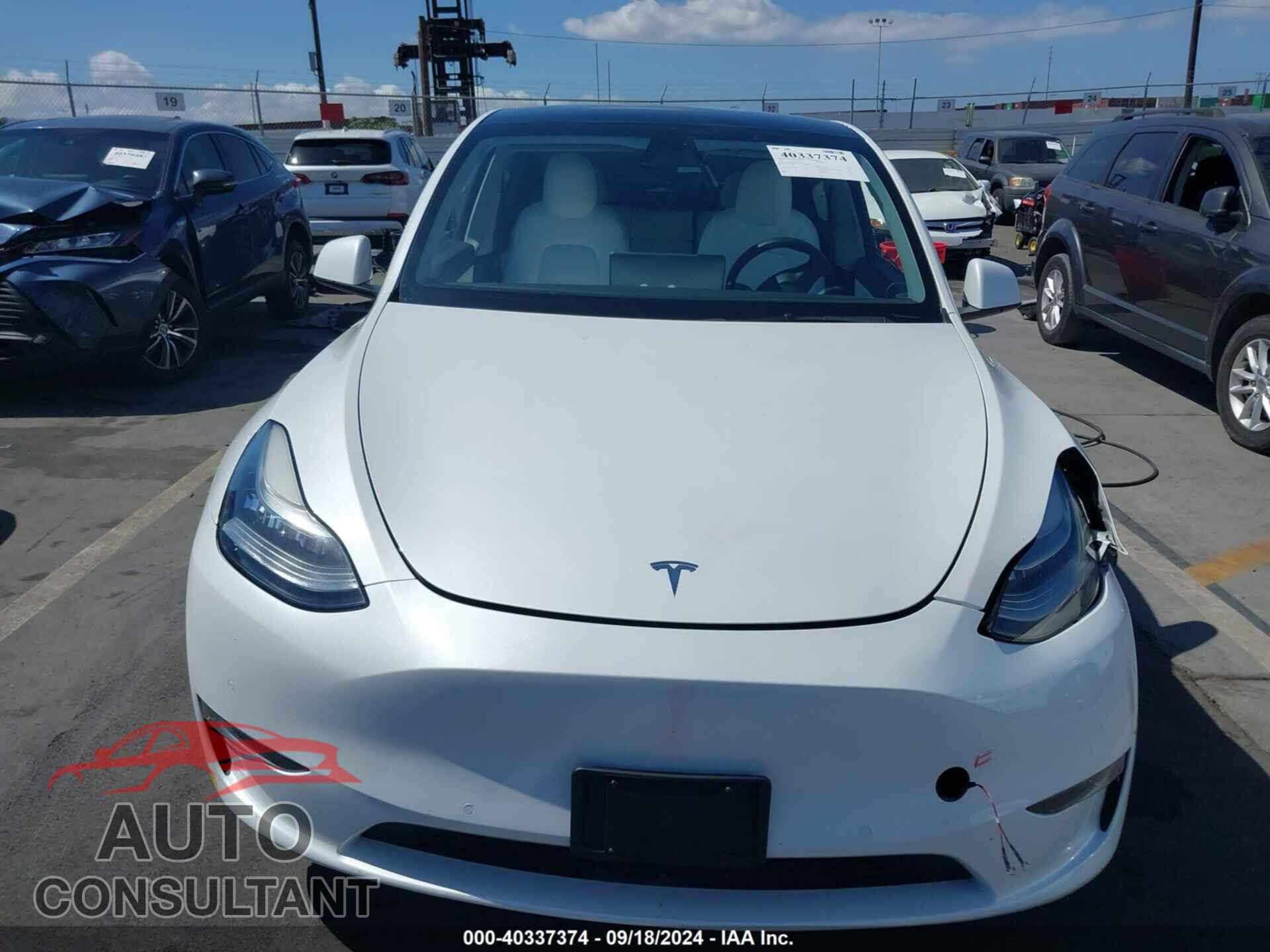 TESLA MODEL Y 2021 - 5YJYGDED0MF163207