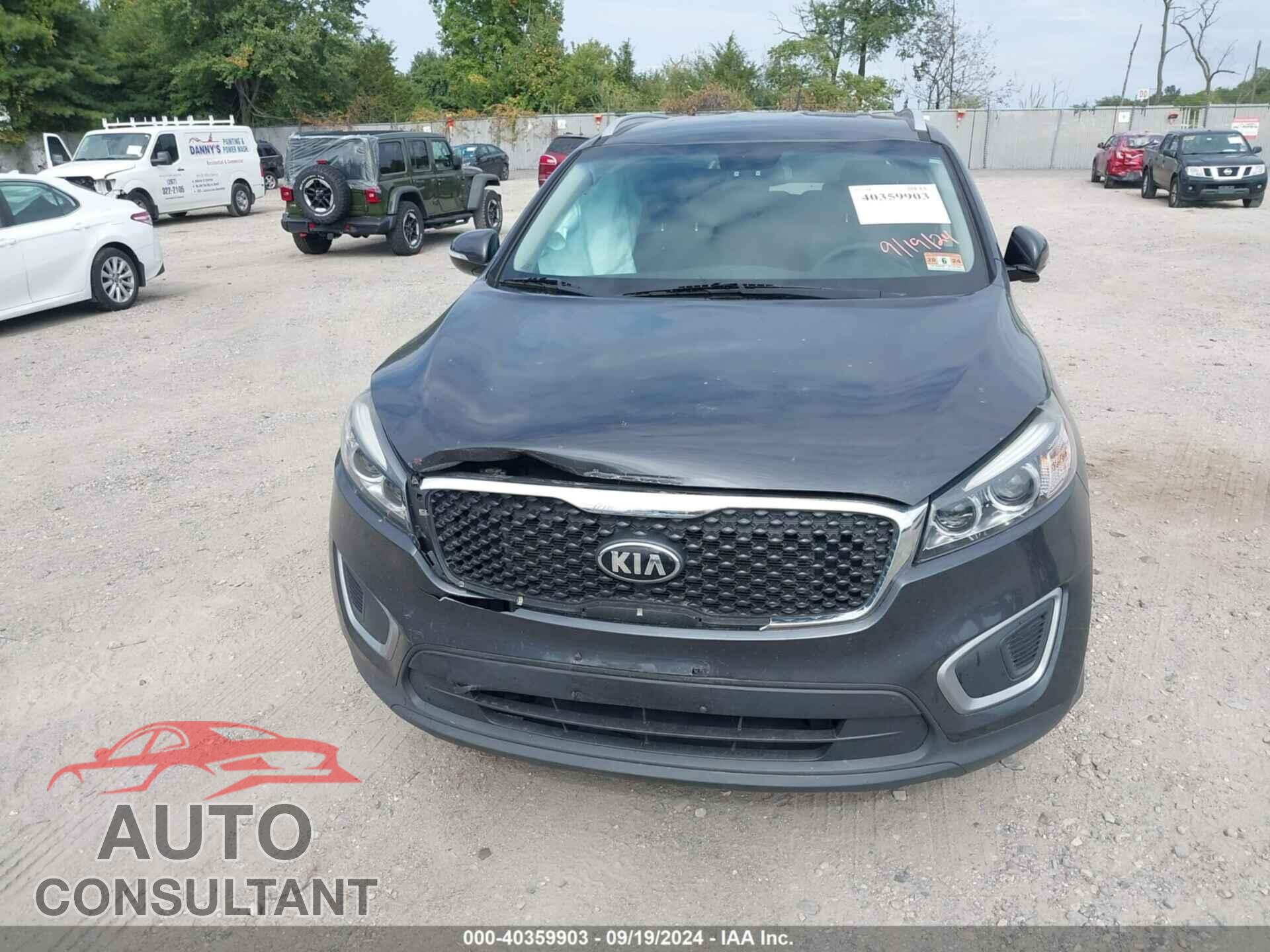 KIA SORENTO 2017 - 5XYPGDA5XHG324297