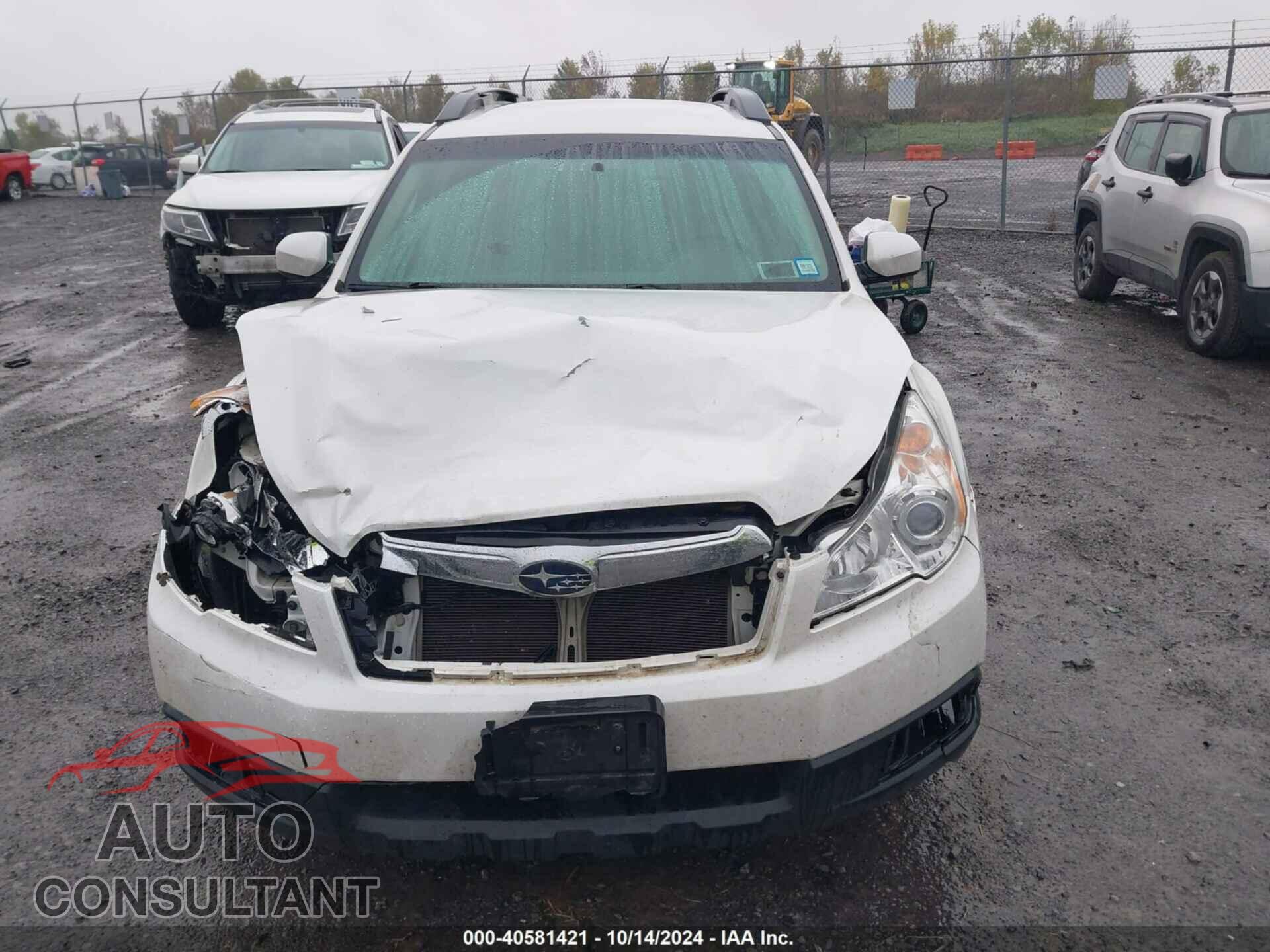 SUBARU OUTBACK 2012 - 4S4BRBCC7C1220567