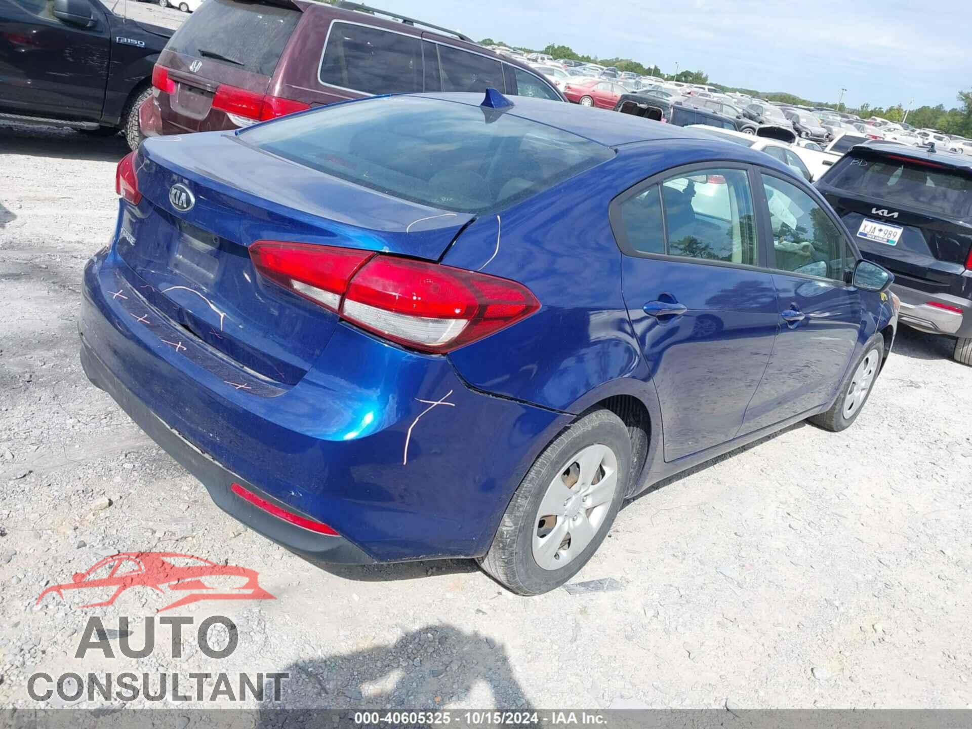 KIA FORTE 2017 - 3KPFK4A76HE149717