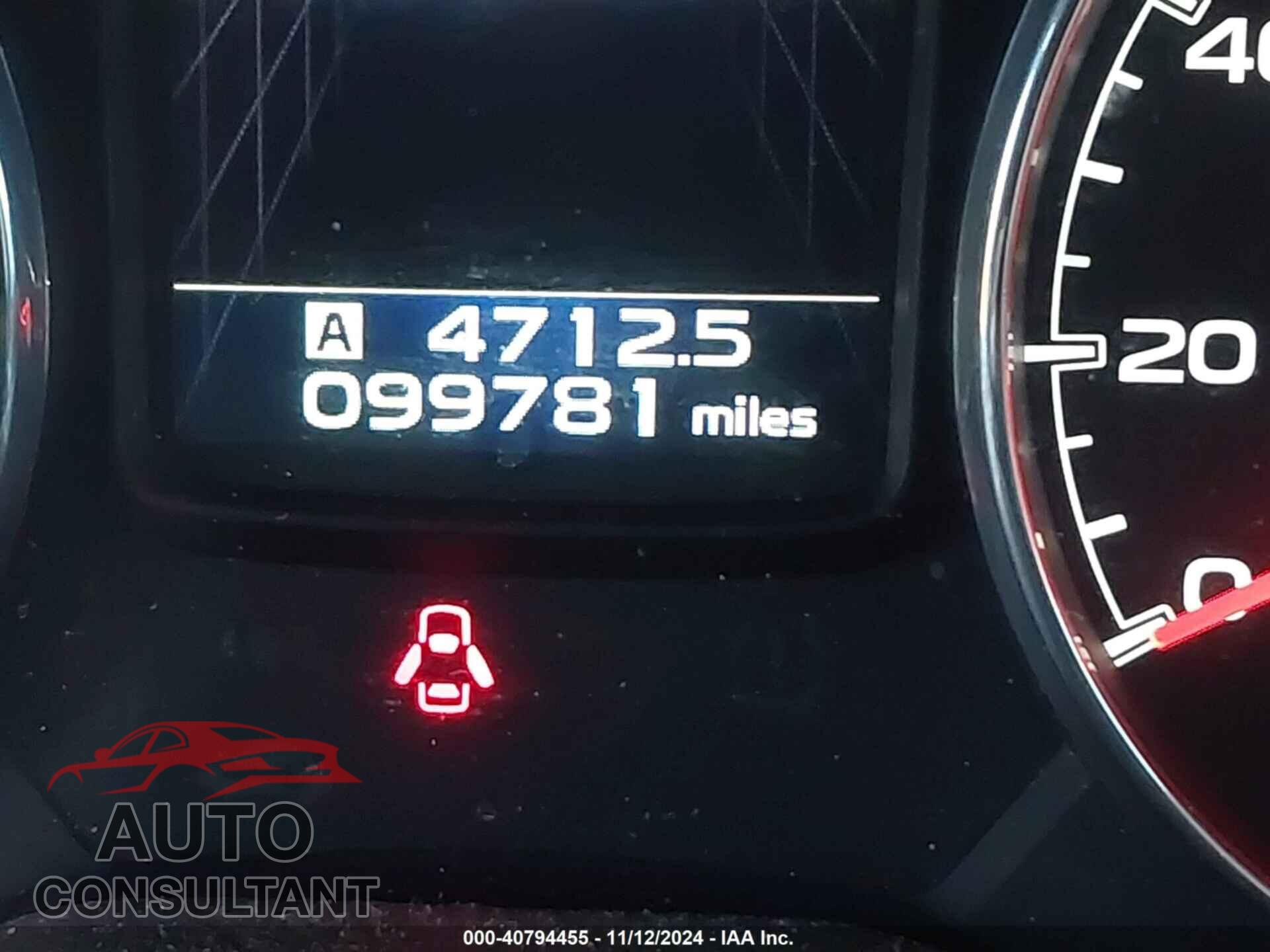 SUBARU OUTBACK 2013 - 4S4BRBKC4D3319239