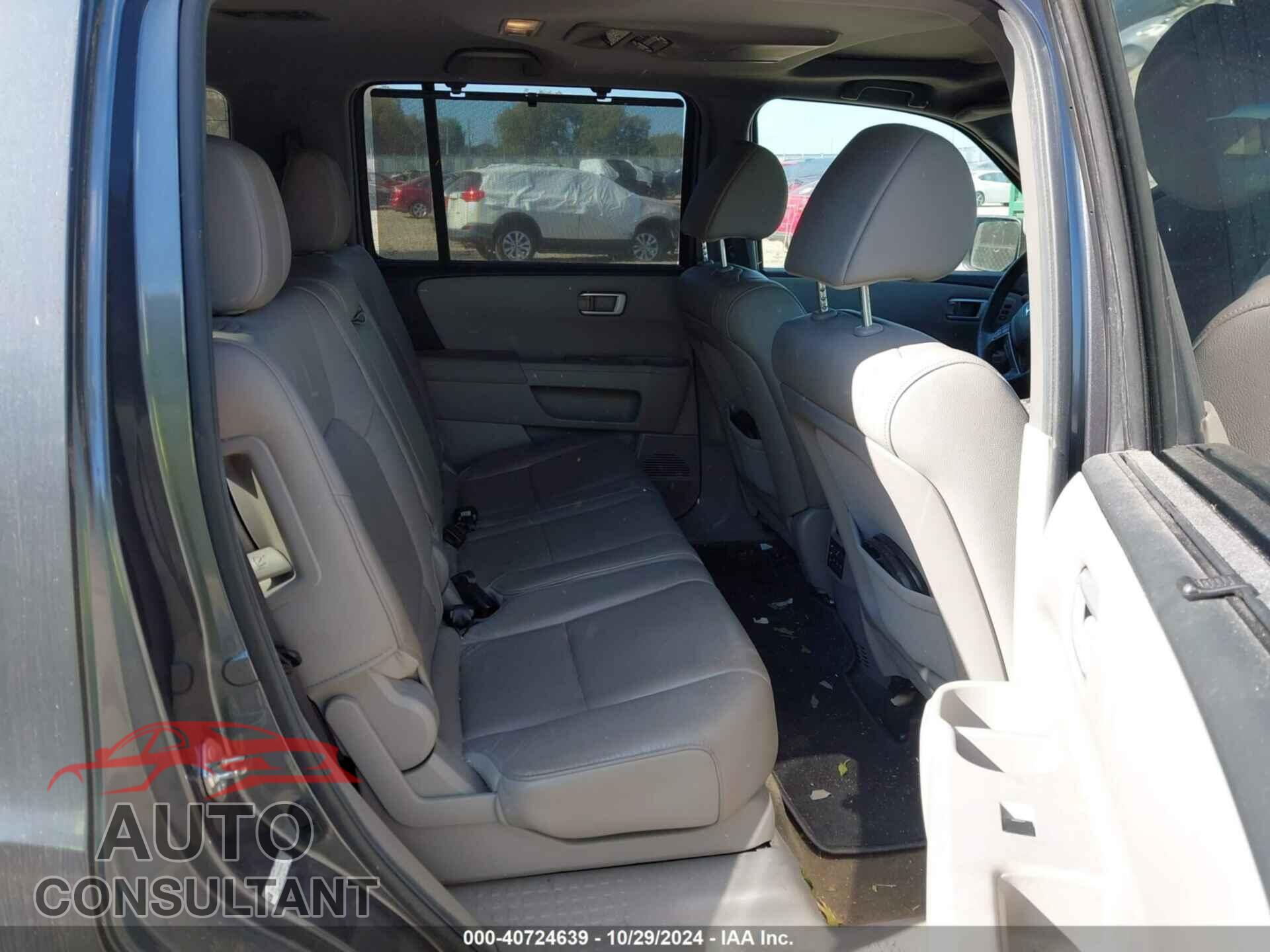 HONDA PILOT 2013 - 5FNYF3H97DB024079