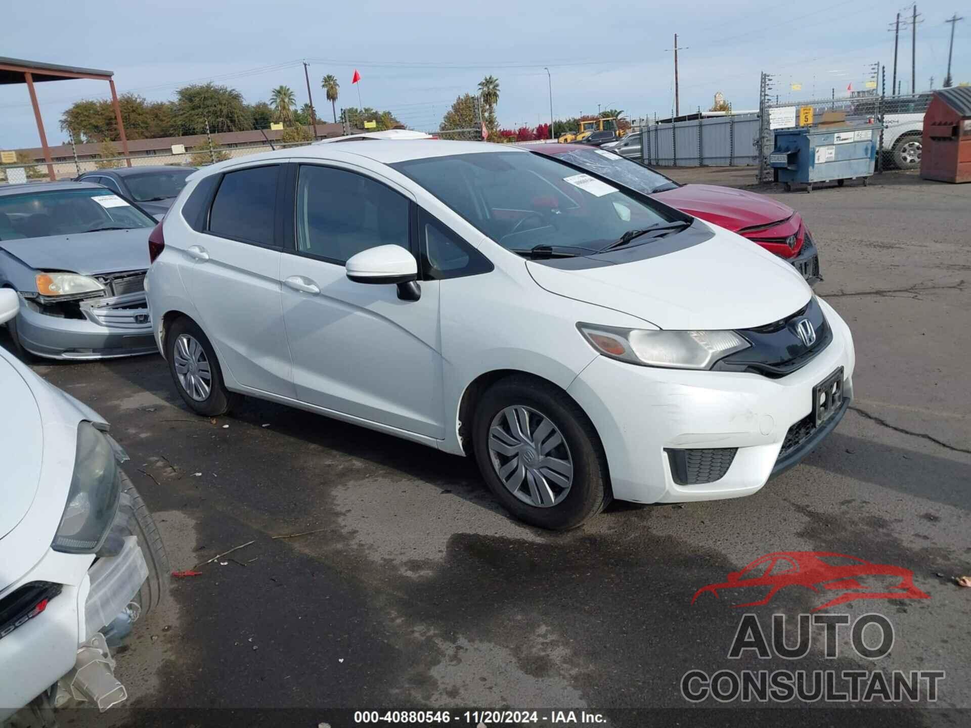 HONDA FIT 2017 - JHMGK5H51HS014848
