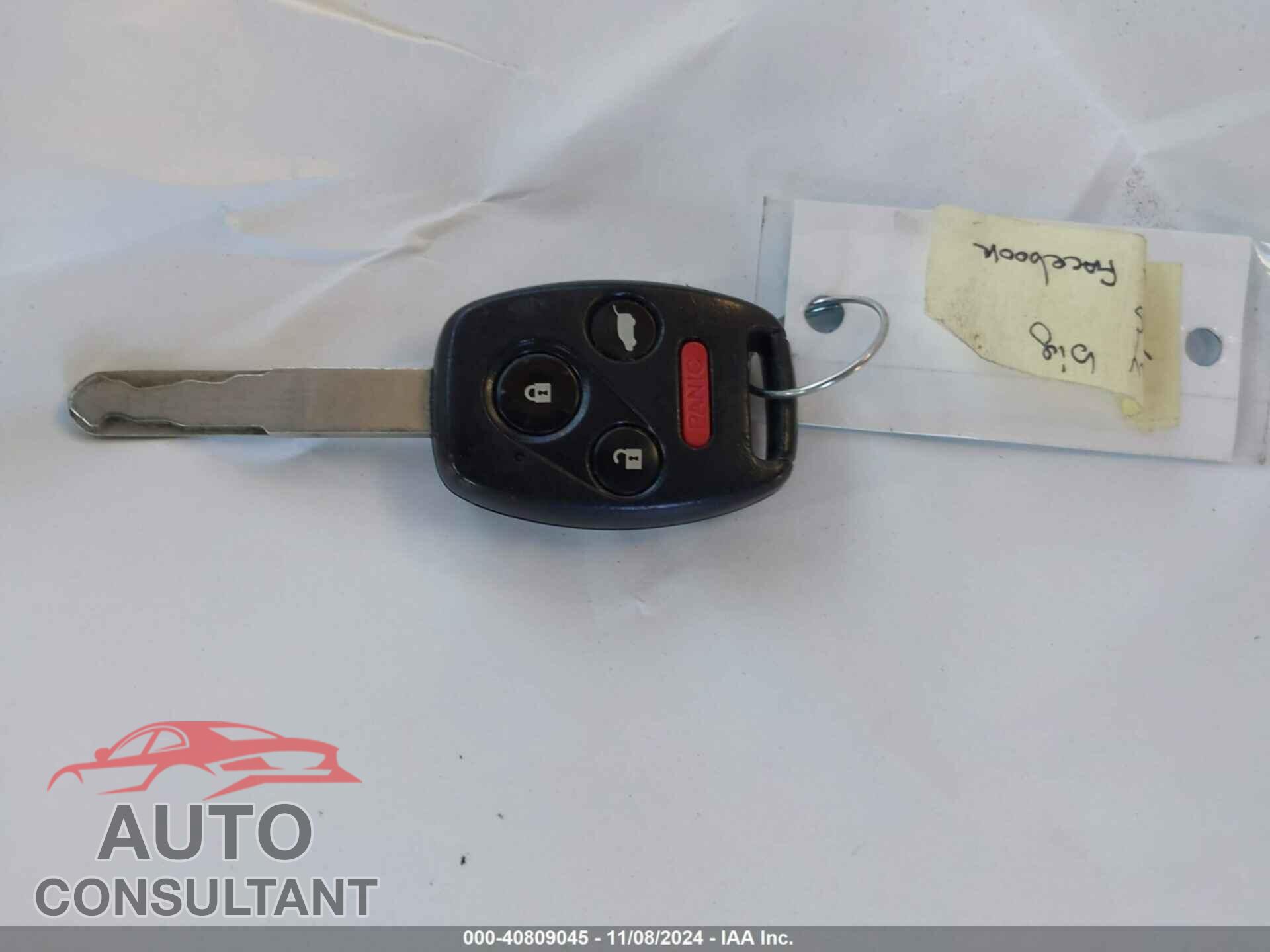 HONDA PILOT 2009 - 5FNYF48949B007835