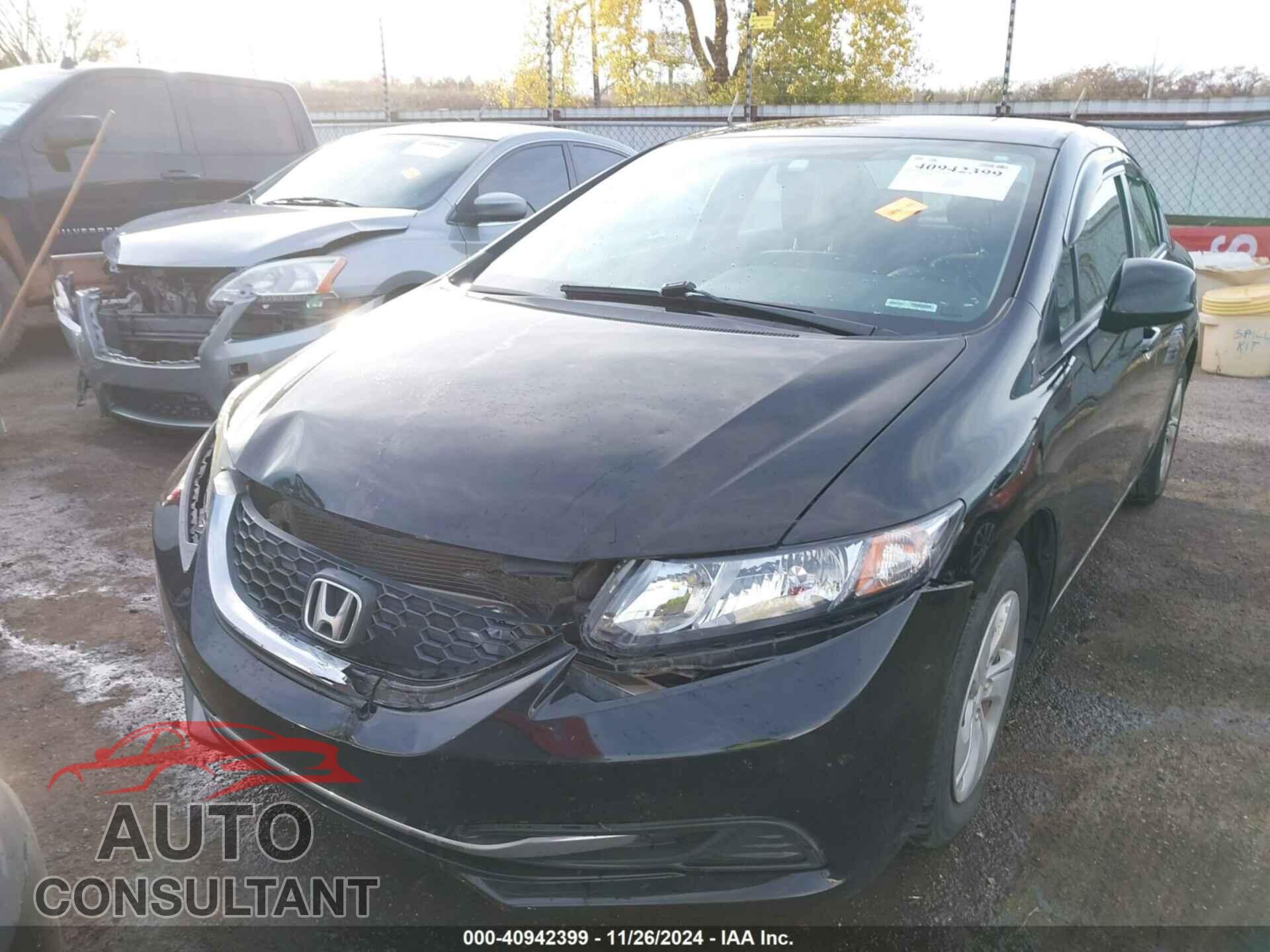 HONDA CIVIC 2013 - 2HGFB2F58DH600710