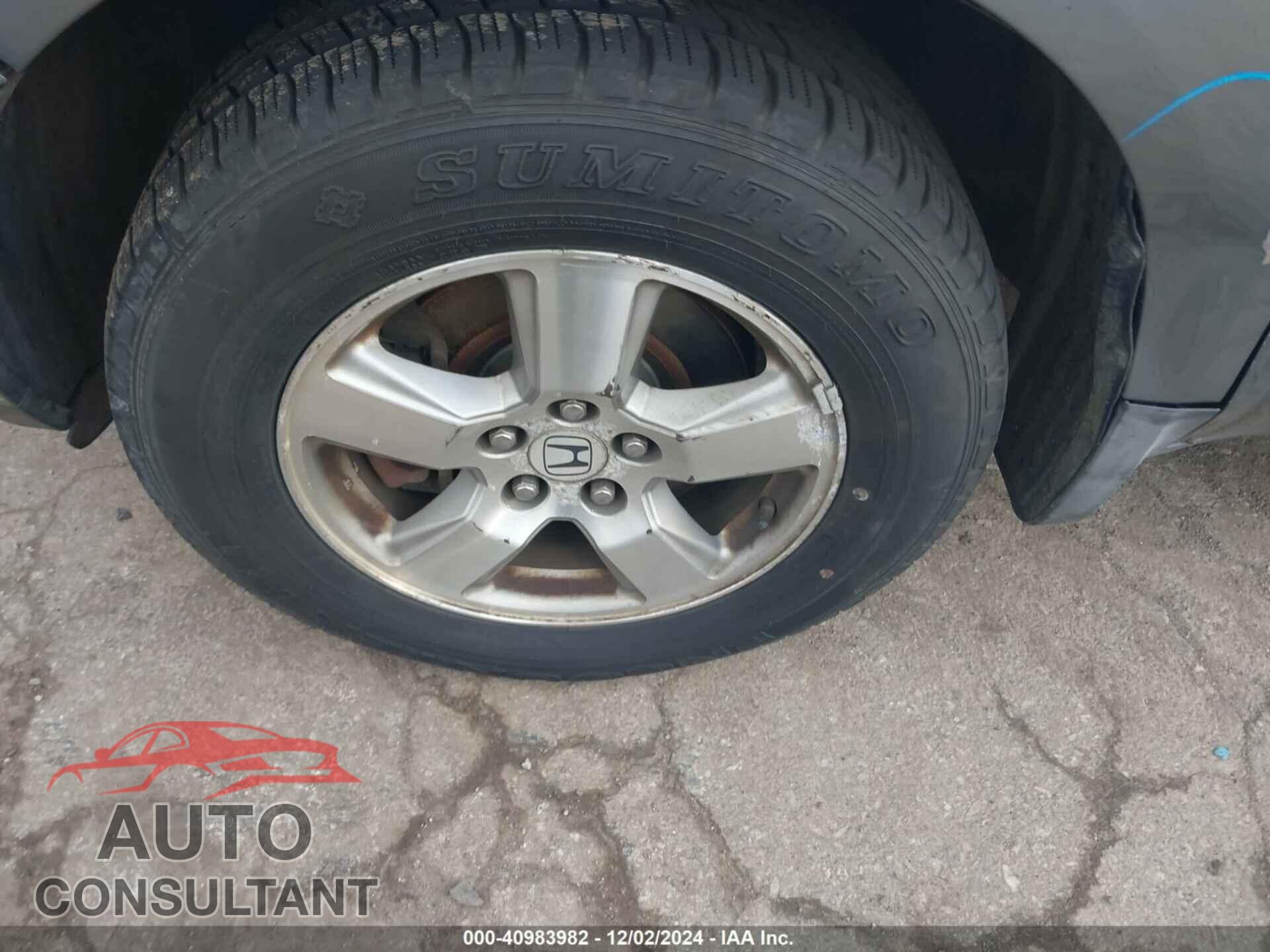 HONDA PILOT 2009 - 5FNYF48479B022799