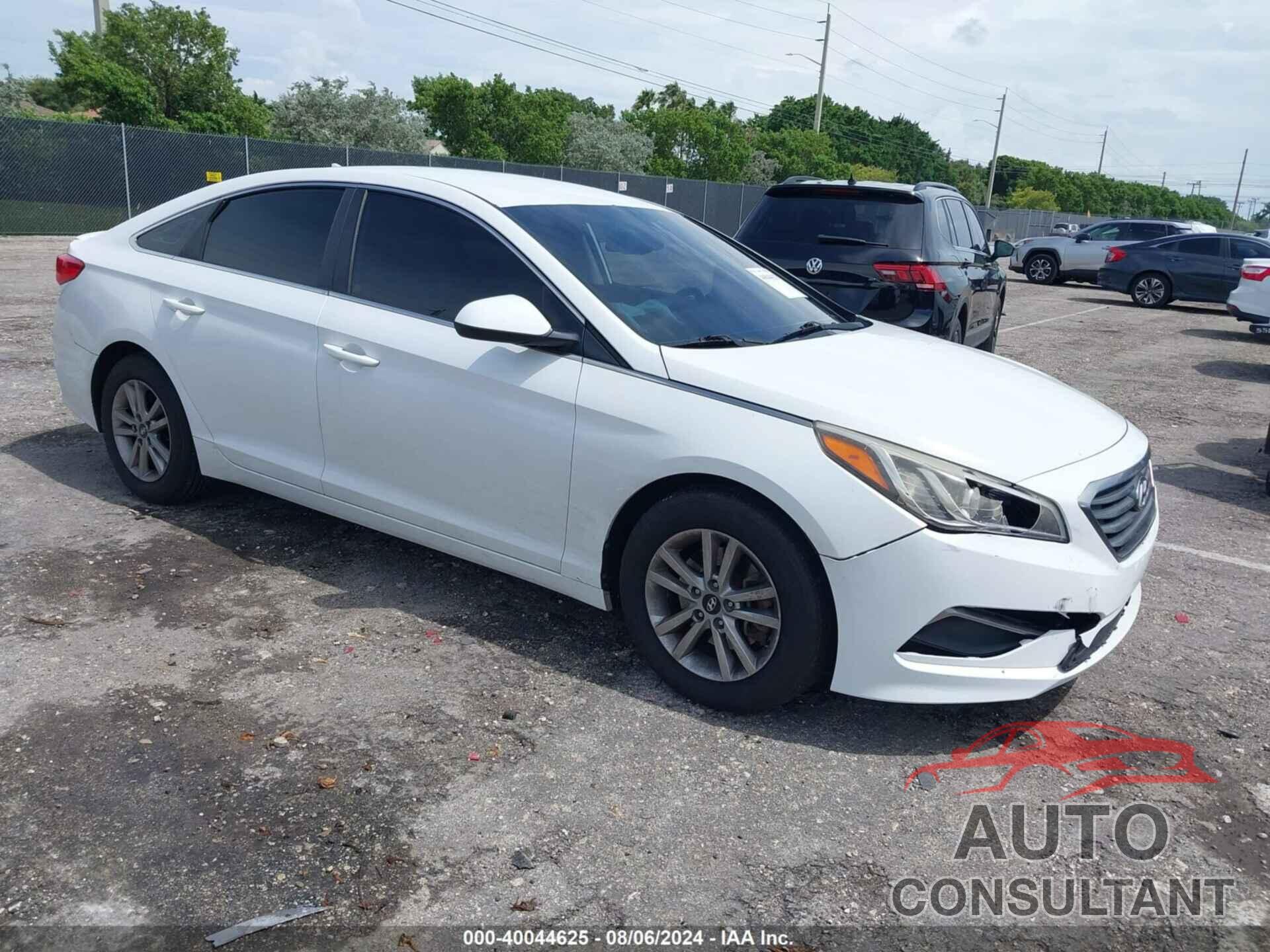 HYUNDAI SONATA 2016 - 5NPE24AFXGH329201