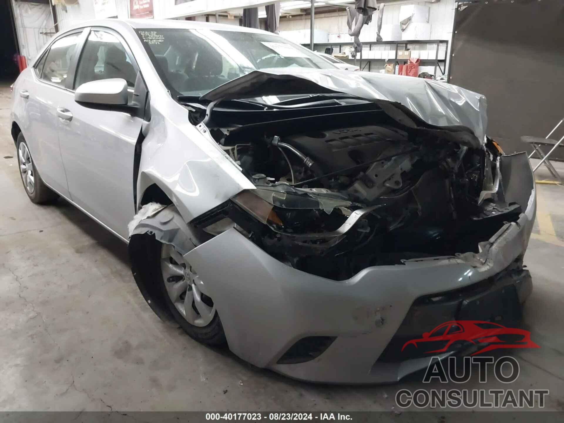 TOYOTA COROLLA 2016 - 2T1BURHE7GC609717