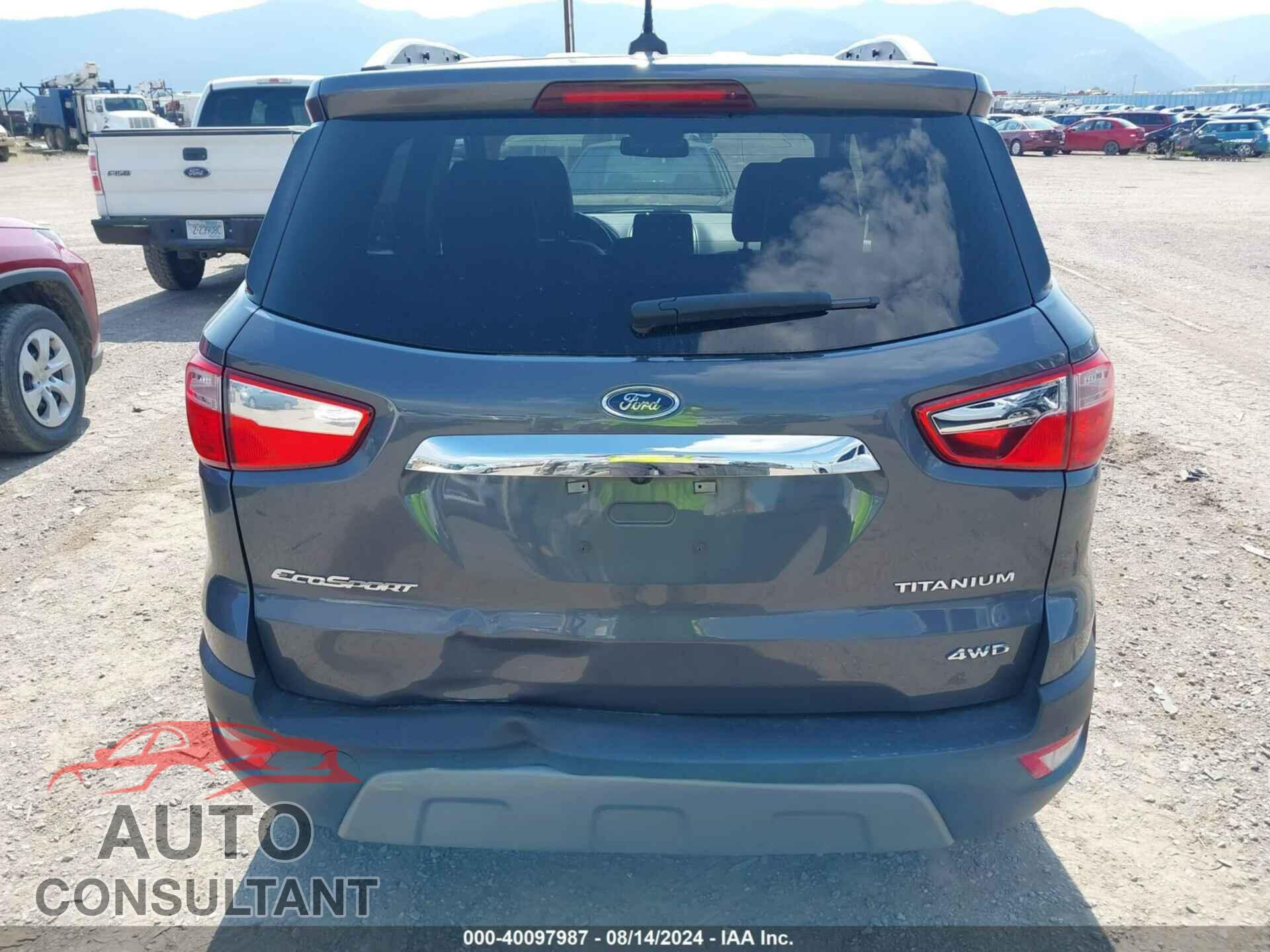 FORD ECOSPORT 2021 - MAJ6S3KL8MC448607