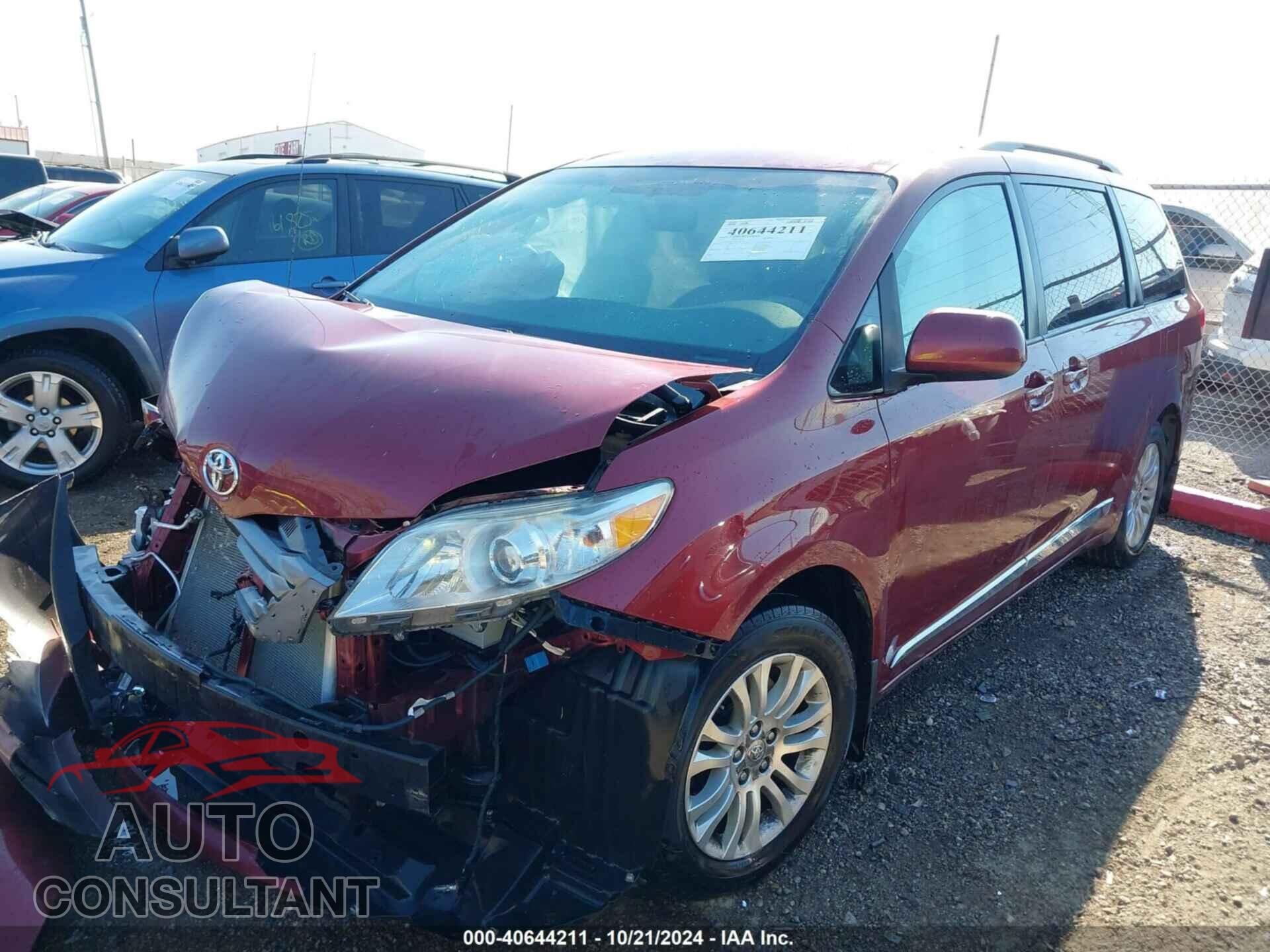 TOYOTA SIENNA 2012 - 5TDYK3DC3CS277438